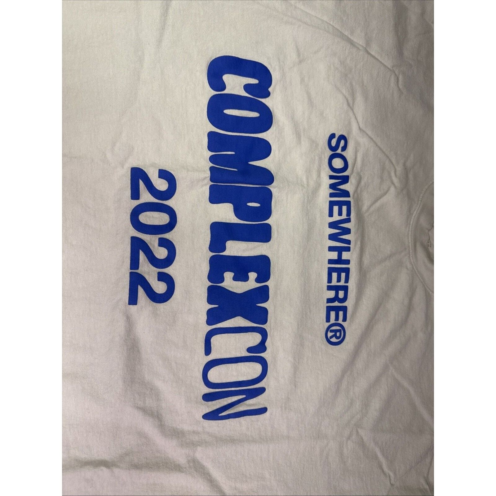 Complex Somewhere Complexcon 2022 White T Shirt Size XXL Size US XXL / EU 58 / 5 - 2 Thumbnail