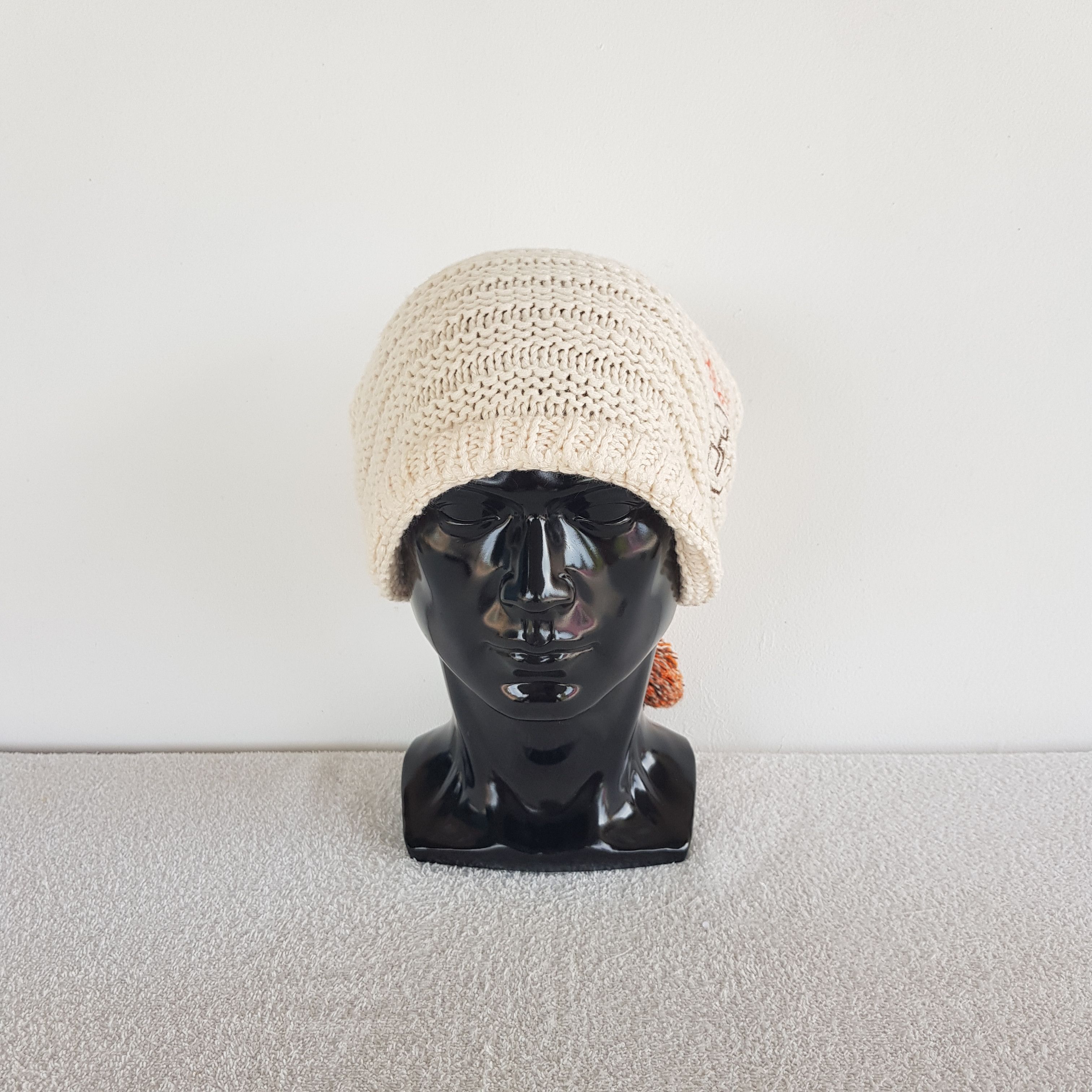 Adidas Vintage Adidas Beanie Fair Isle Ribbed Knit Snow Caps Hats. Size ONE SIZE - 2 Thumbnail