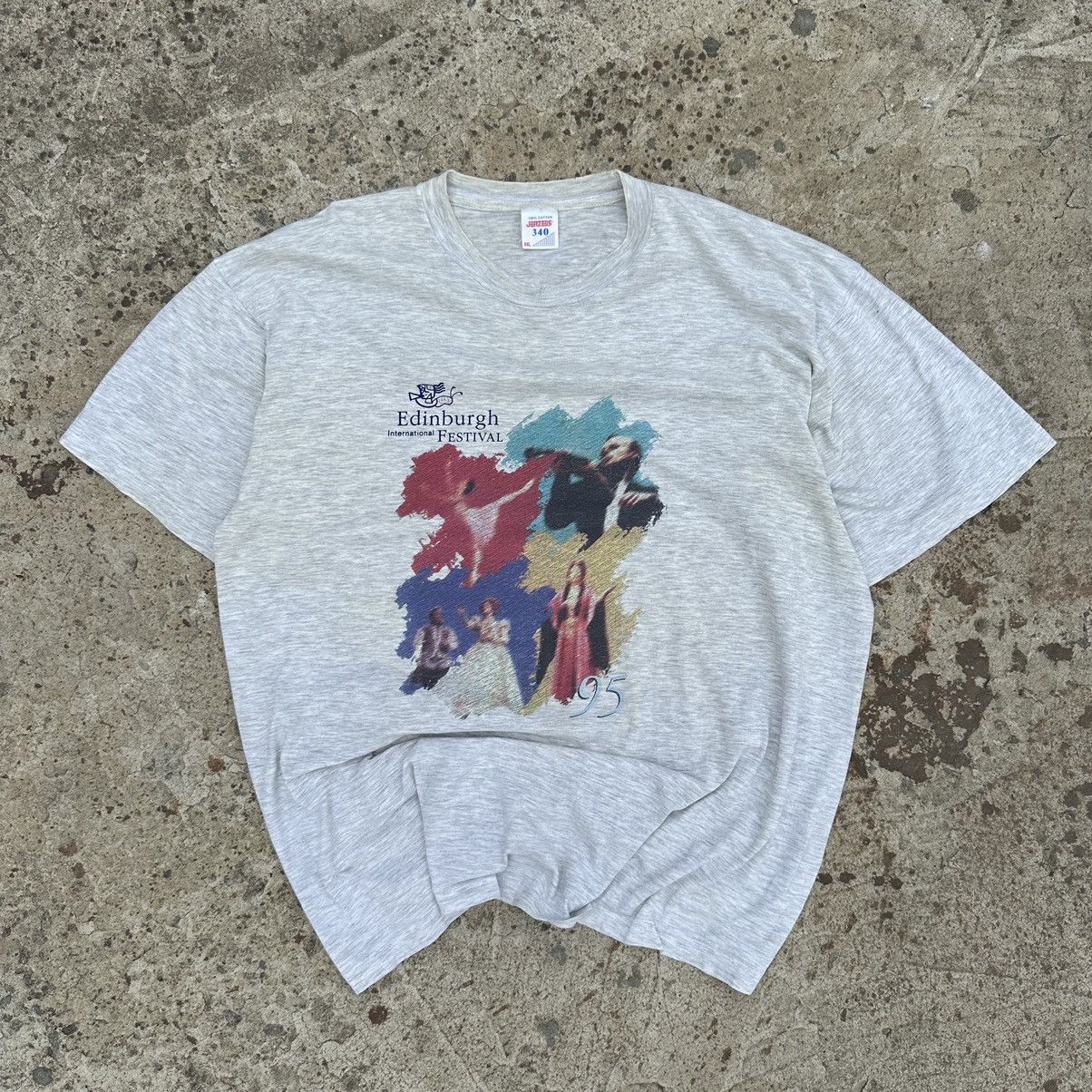 Designer × Vintage Vintage Edinburg International Festival T-shirts 90s Y2K Art Size US XXL / EU 58 / 5 - 1 Thumbnail
