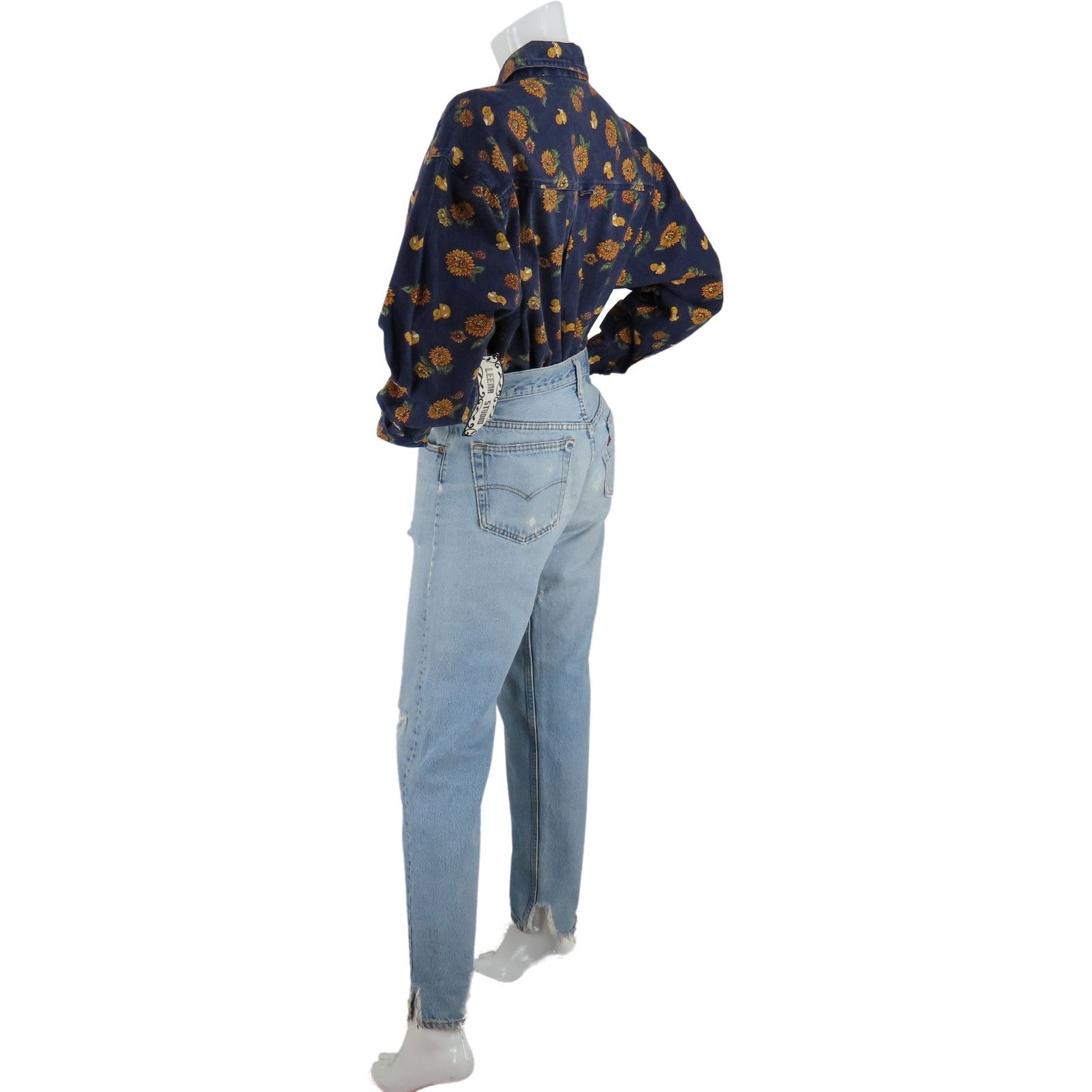 Levi's 80s Vintage Levi's 501 Distressed Light Wash Denim Jeans Size US 31 - 13 Thumbnail