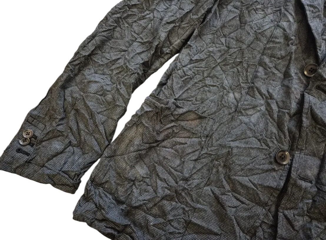 Yohji Yamamoto Yohji Yamamoto Pour Homme Crinkle Jacket Size US M / EU 48-50 / 2 - 6 Thumbnail