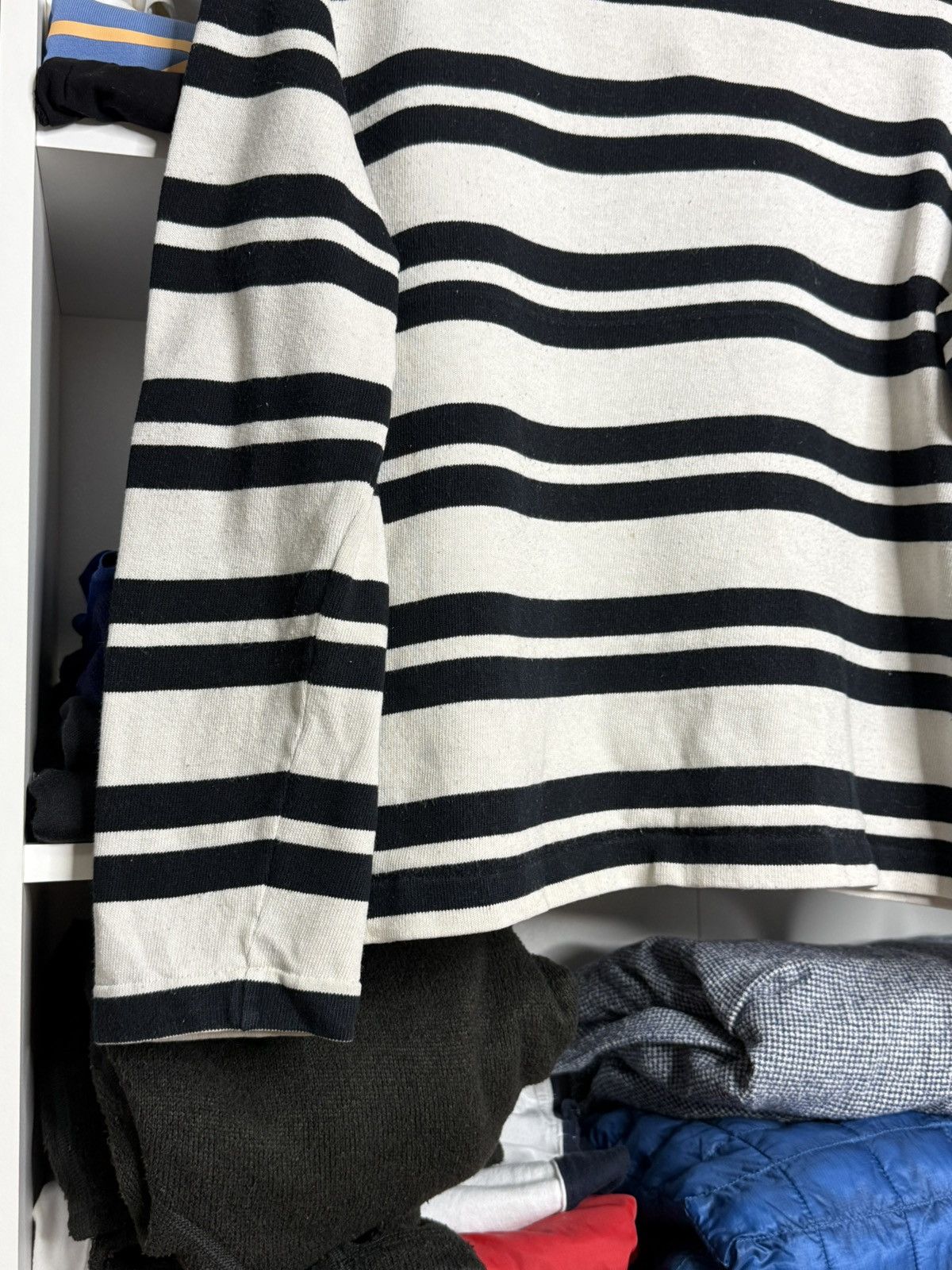 A.P.C. A.P.C. luxury striped long sleeves Size M / US 6-8 / IT 42-44 - 2 Thumbnail