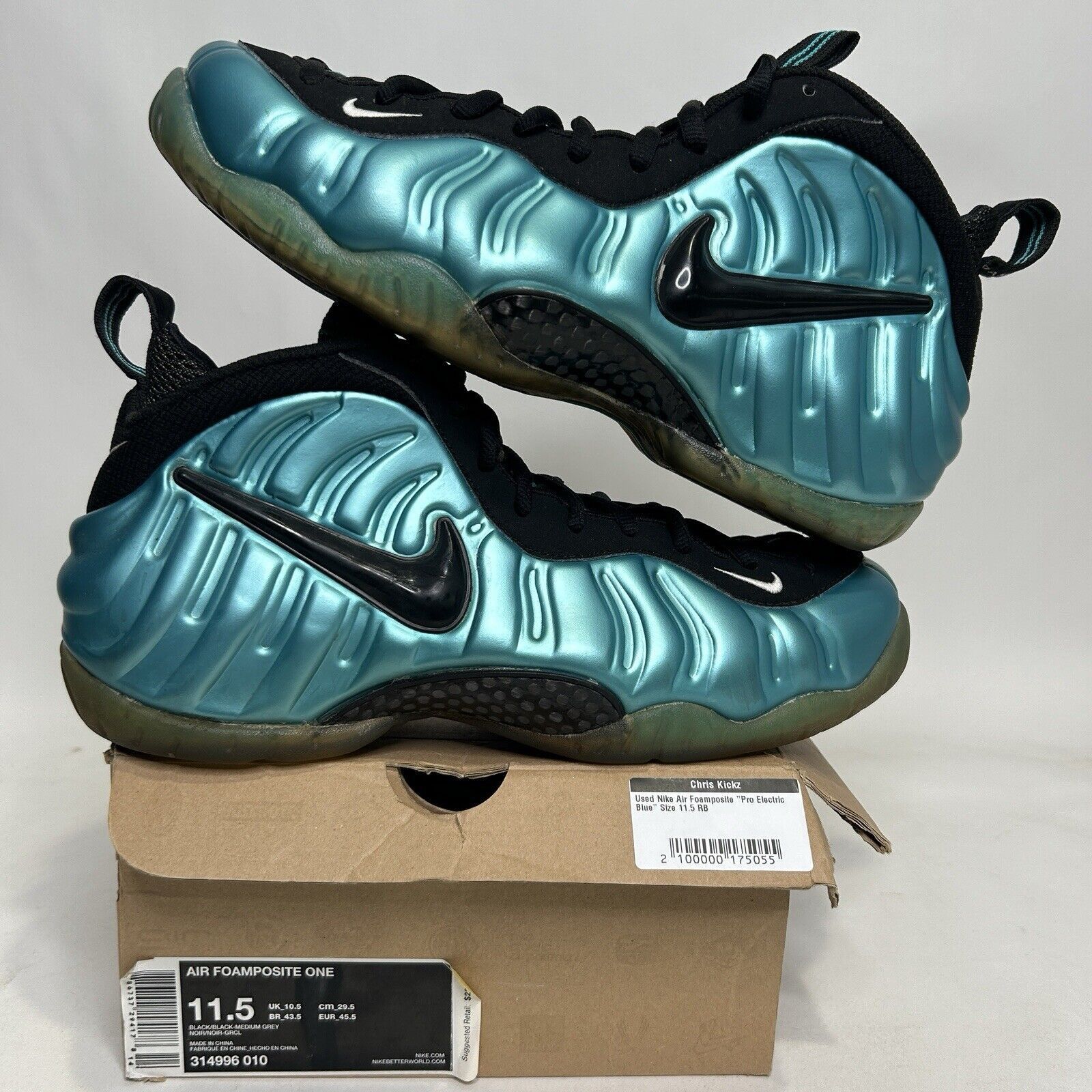 Electric blue foamposite online