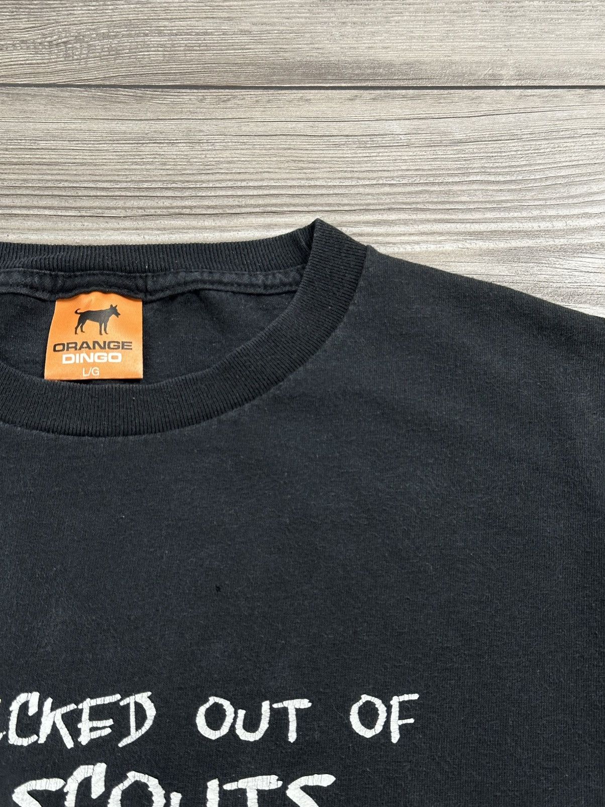 Vintage Y2K “Kicked Out Of Boy Scouts For Eating A Brownie” T Shirt Size US L / EU 52-54 / 3 - 3 Thumbnail