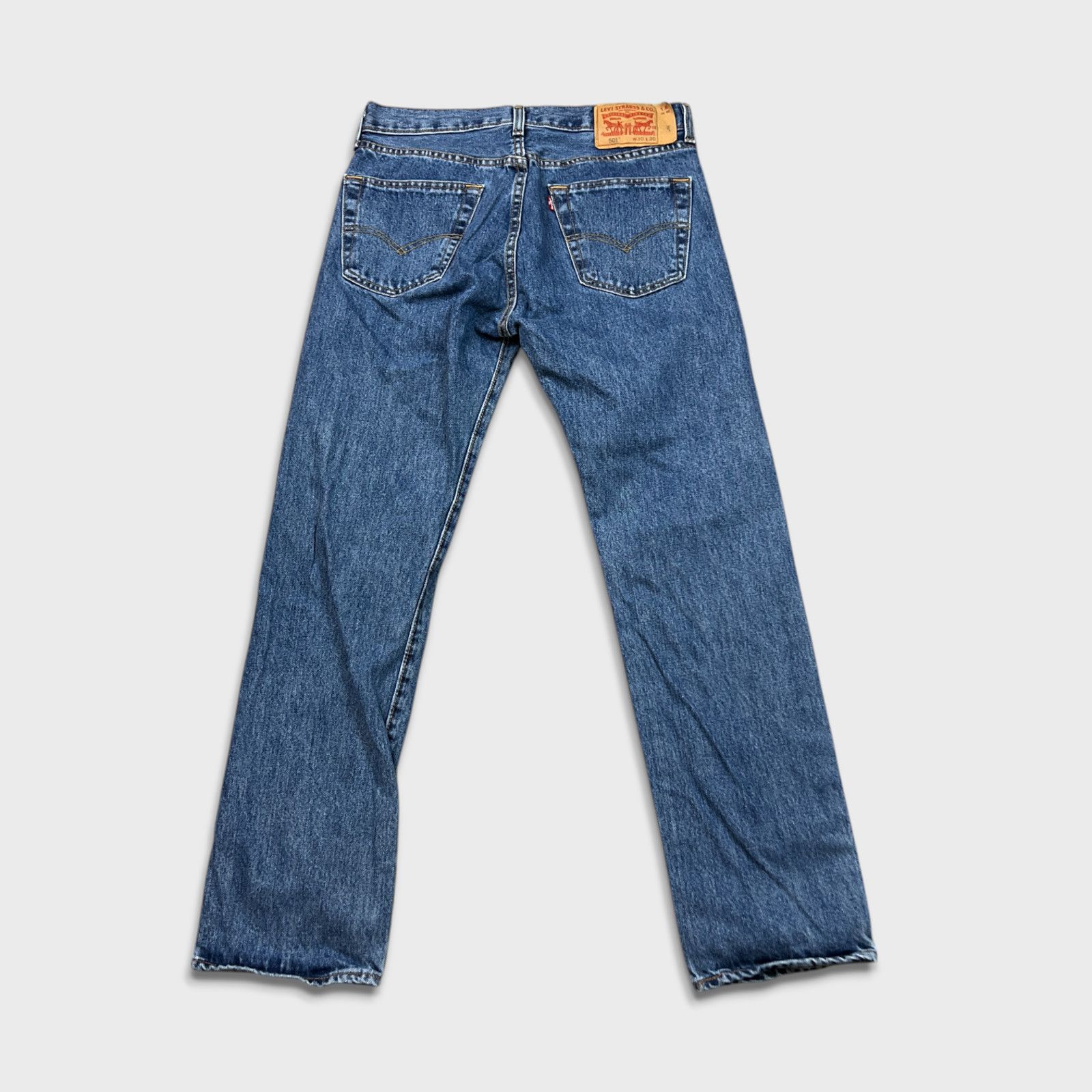 Levi's × Vintage Levi's 501 Jeans 30x30 Original Fit Straight Denim Pants Size US 30 / EU 46 - 5 Thumbnail