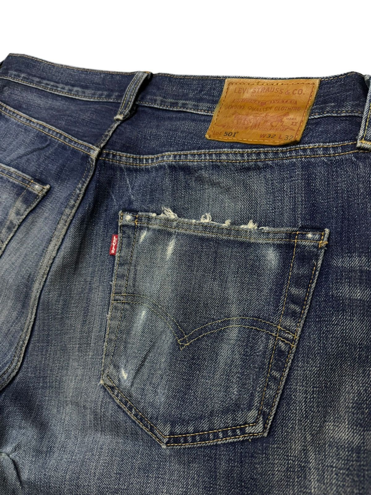 Levi's Vintage Levi’s 501 Big E Denim Jeans | Slim Straight | W34 Size US 34 / EU 50 - 8 Thumbnail