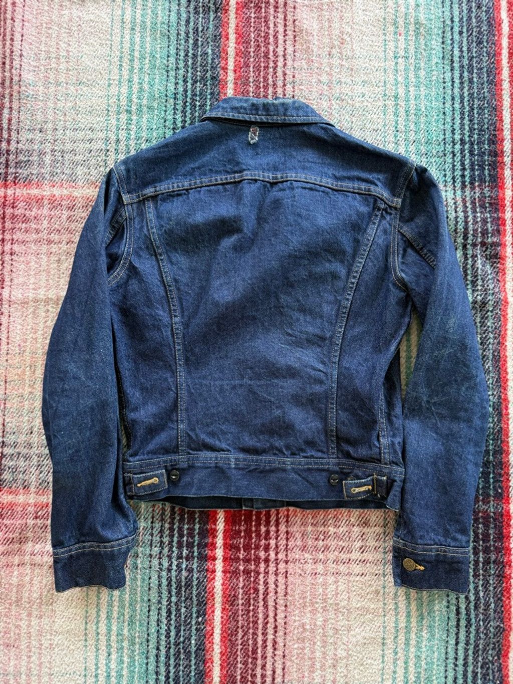 Lee 70s Lee Riders Dark Wash Denim Jacket S Size US S / EU 44-46 / 1 - 3 Thumbnail