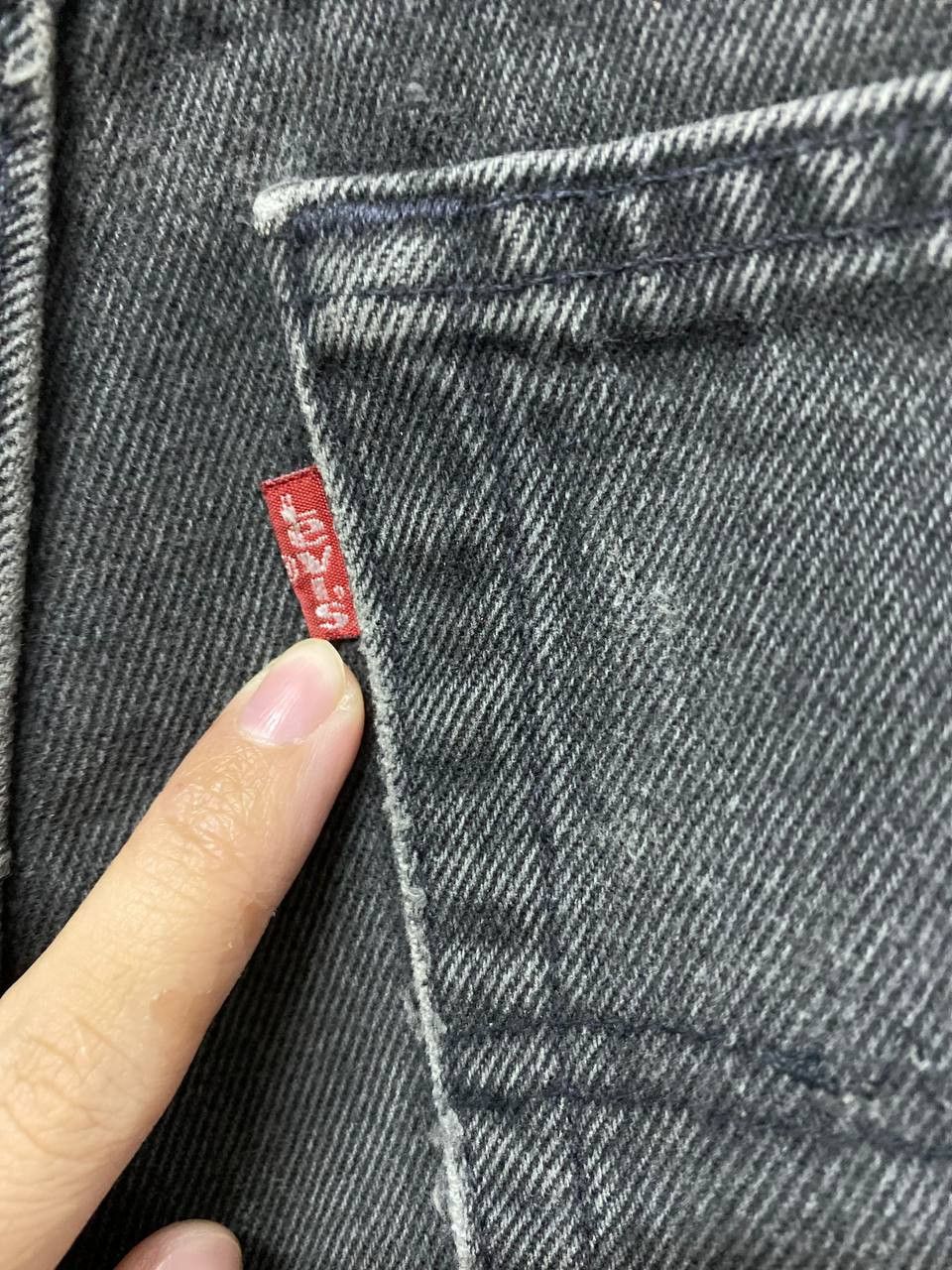 Levi's vintage levis 550 superblack denim nice design Size US 36 / EU 52 - 8 Thumbnail