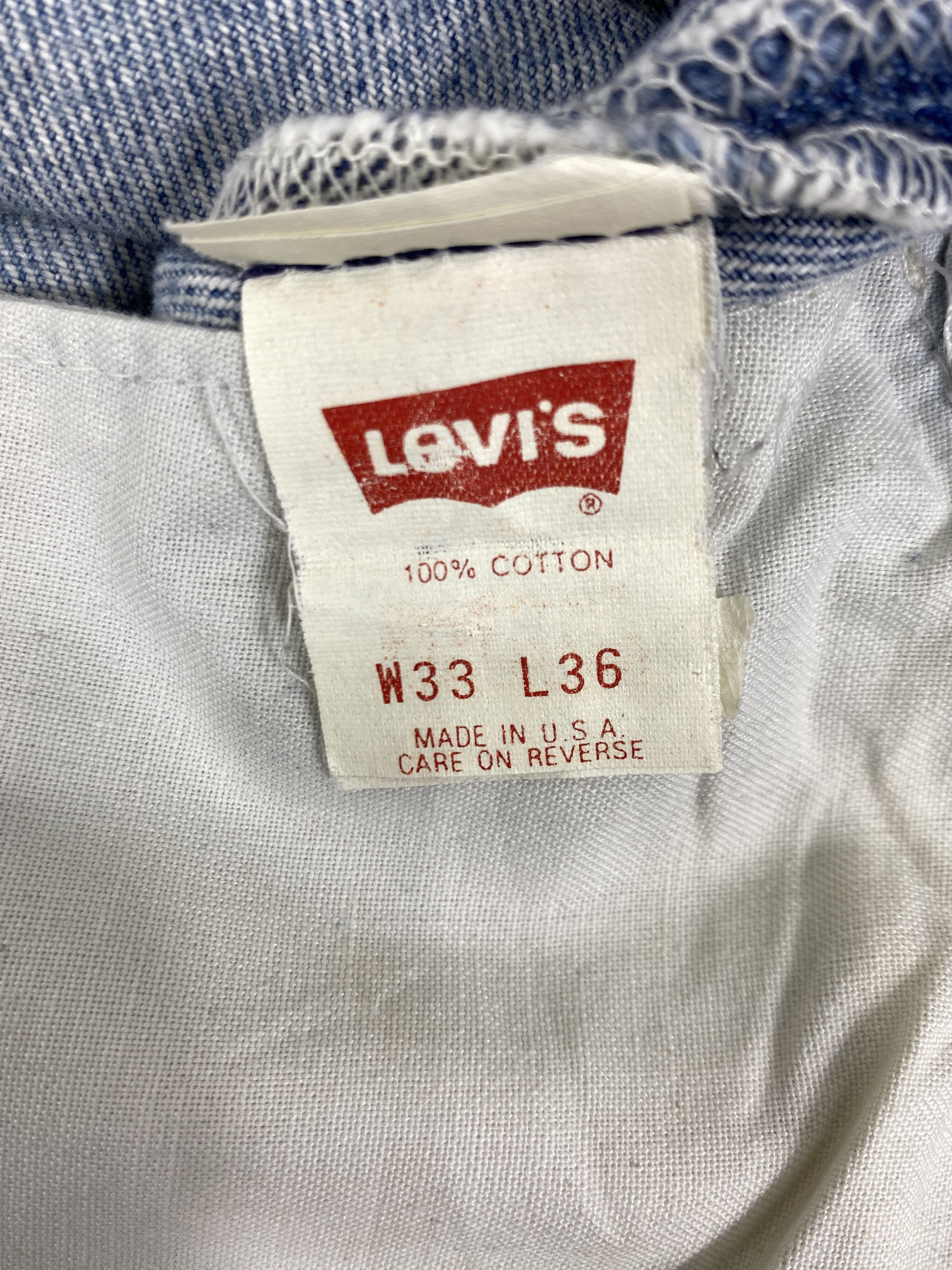 Levi's Light Blue Wash Vintage Levis 501 Jeans 31x30 - JN3124 Size US 31 - 9 Thumbnail