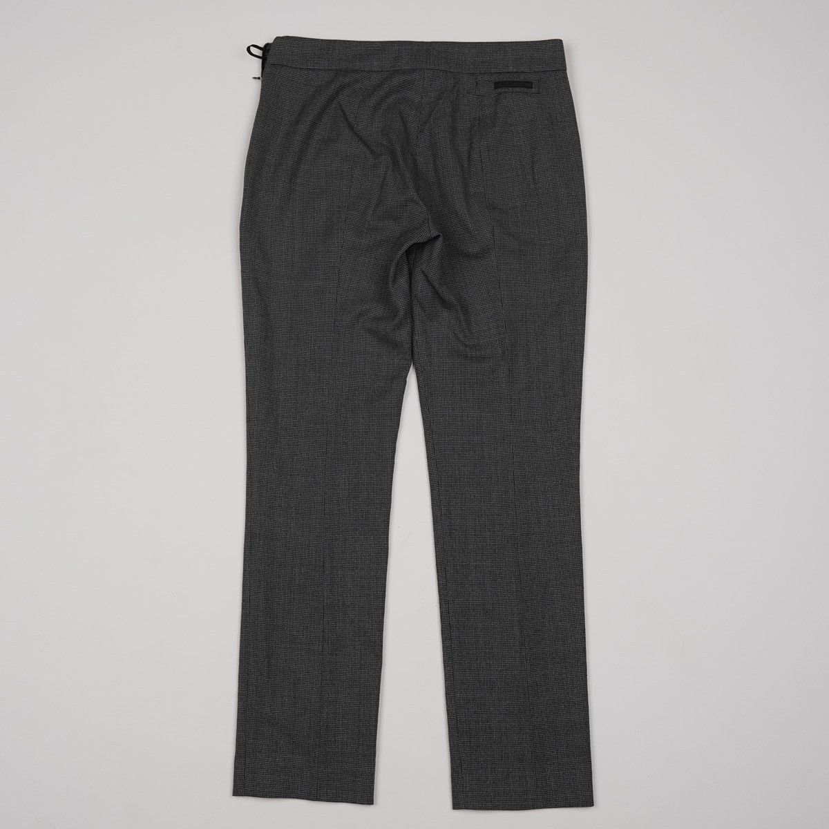 Prada Prada Houndstooth Wool Grey Pants Trousers Size 26" / US 2 / IT 38 - 12 Thumbnail
