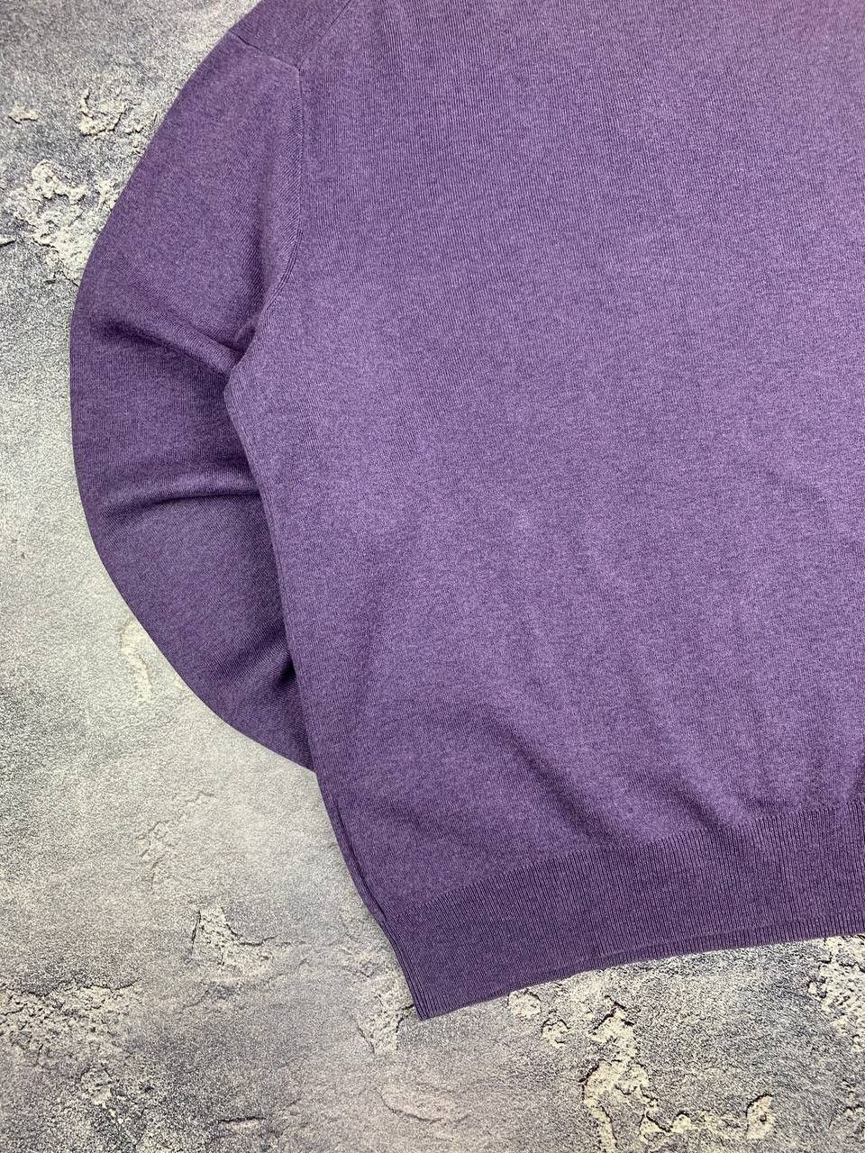 Polo Ralph Lauren Polo Ralph Lauren Men’s V-Neck Sweater Purple Pima Cotton Size US M / EU 48-50 / 2 - 14 Thumbnail