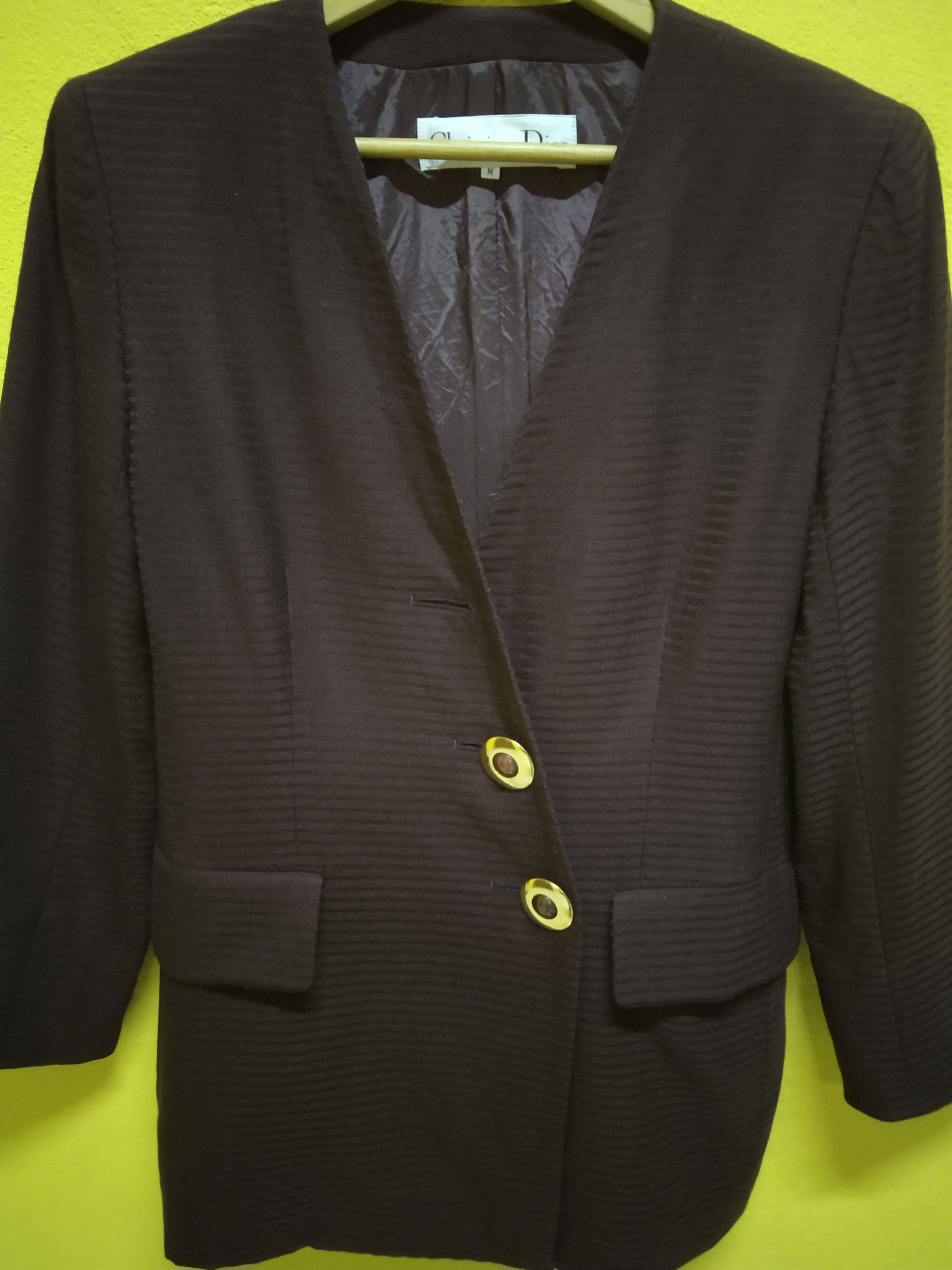 Christian Dior Monsieur Vintage Christian Dior Women Blazer Size M / US 6-8 / IT 42-44 - 7 Thumbnail