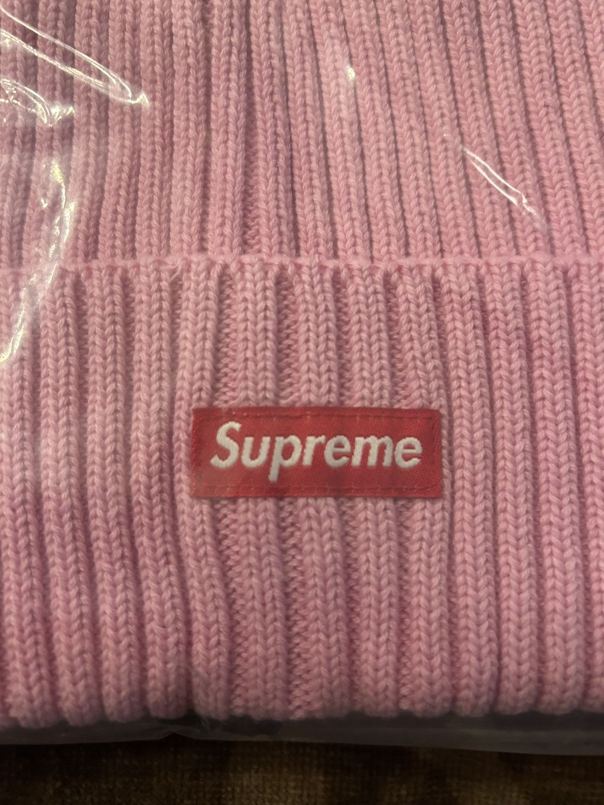 Supreme Supreme Overdyed Beanie Pink SS25 | Grailed