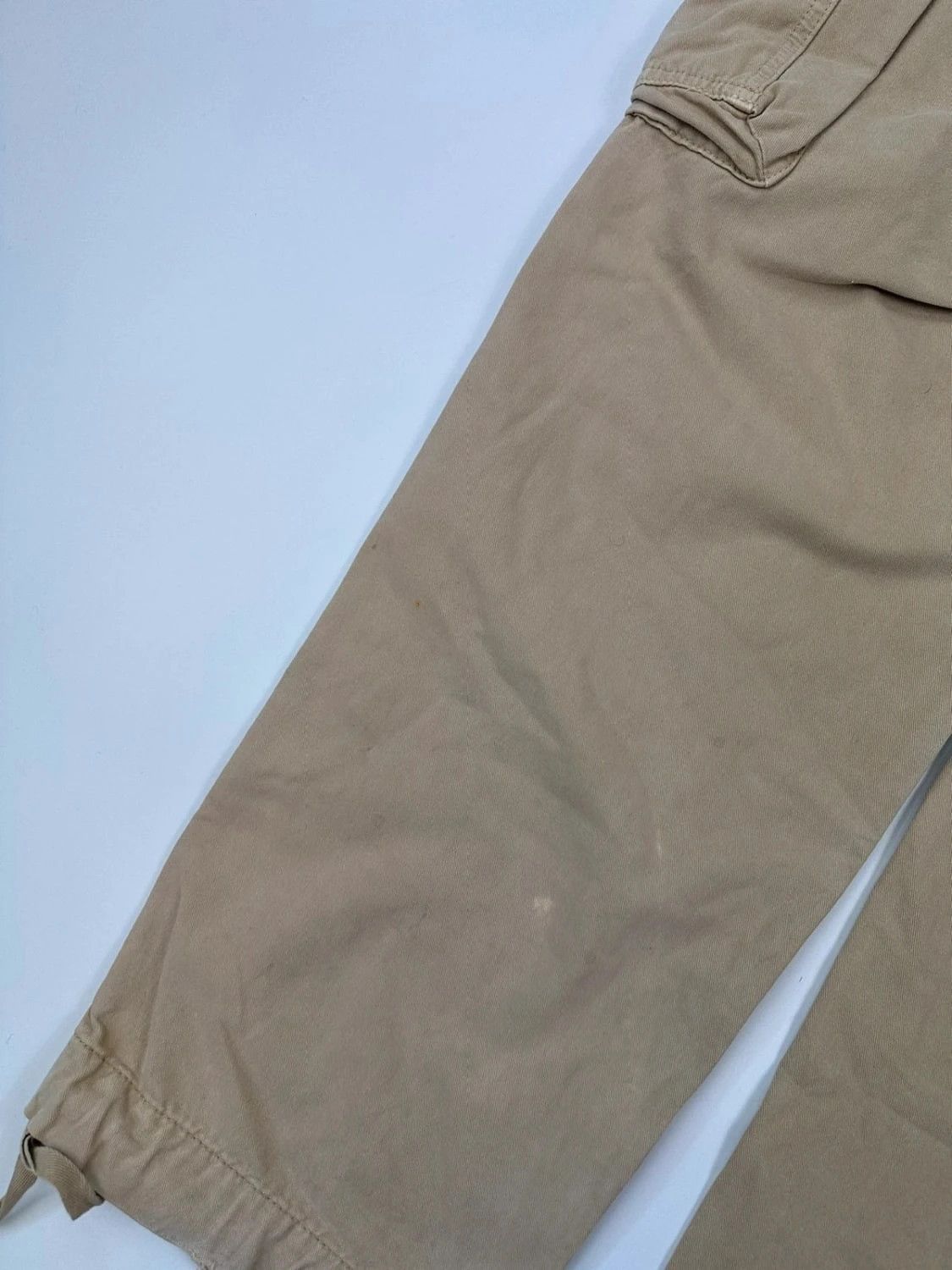 Dolce & Gabbana Dolce Gabbana SS2007 Beige Cargo Pants Plaque Baggy Size US 32 / EU 48 - 5 Thumbnail