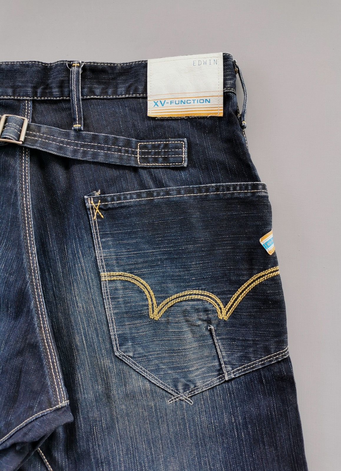 Edwin Loose Fit Edwin XV Function Bowleg Denim Jeans Size US 34 / EU 50 - 4 Thumbnail