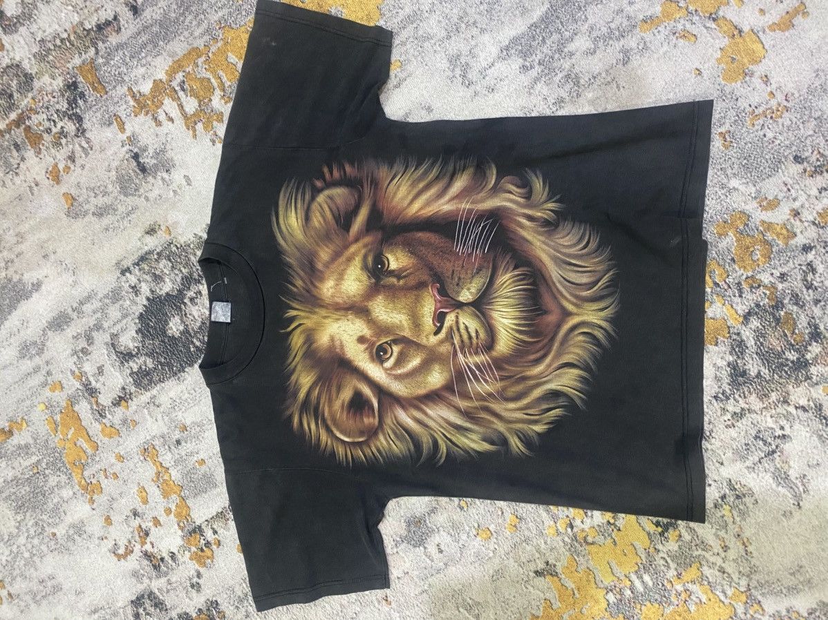 Band Tees × Vintage Vintage Megadeth Shirt Lion Print Size US L / EU 52-54 / 3 - 3 Thumbnail