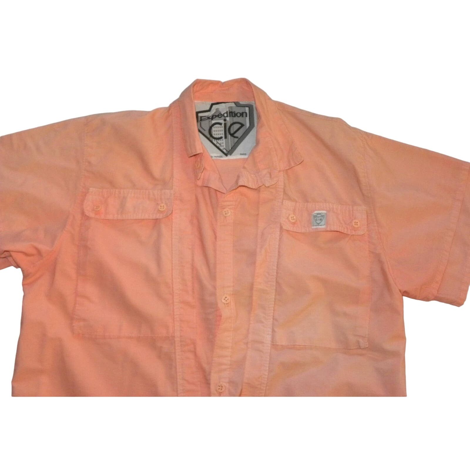 Vintage 80s New Wave Boxy Fit Shirt Expedition Cie Paris Size US S / EU 44-46 / 1 - 8 Thumbnail