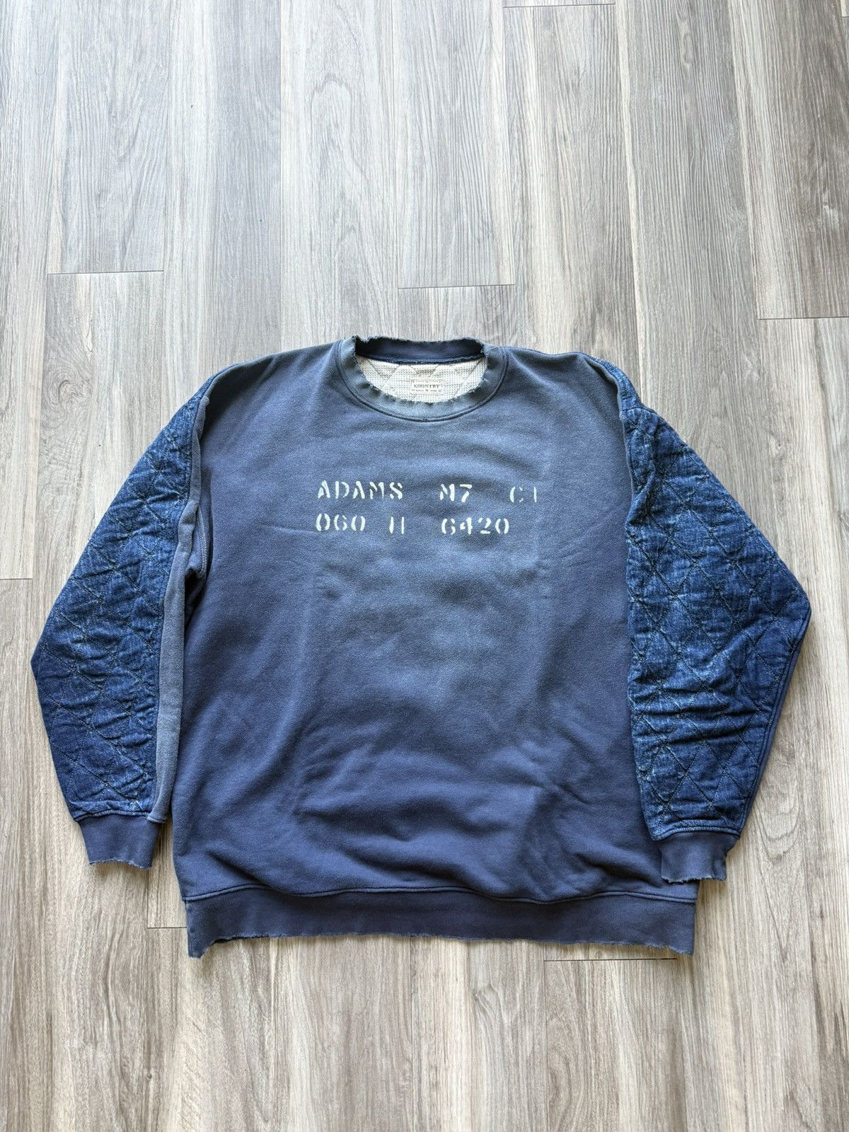 Kapital Kountry Kapital Kountry two tone crewneck Size US XL / EU 56 / 4 - 1 Thumbnail