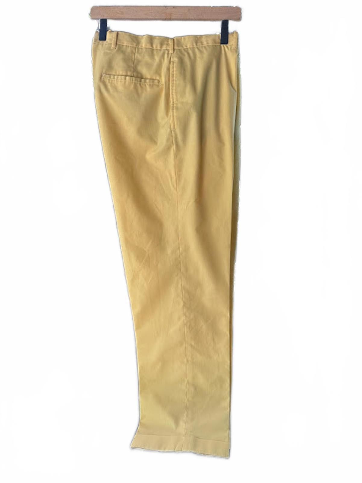 Lee Vintage Lee Prest Leisure Yellow Pants USA Size US 36 / EU 52 - 1 Thumbnail