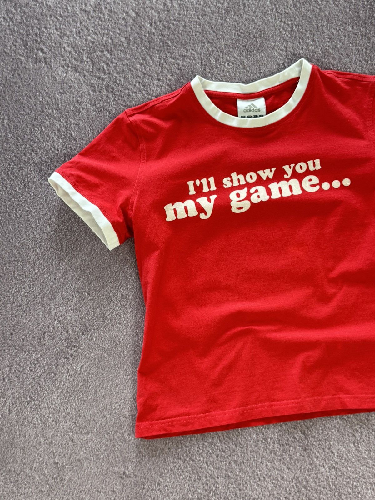 Adidas Adidas 00s Y2K Glamour Archive T-Shirt Size L / US 10 / IT 46 - 5 Thumbnail