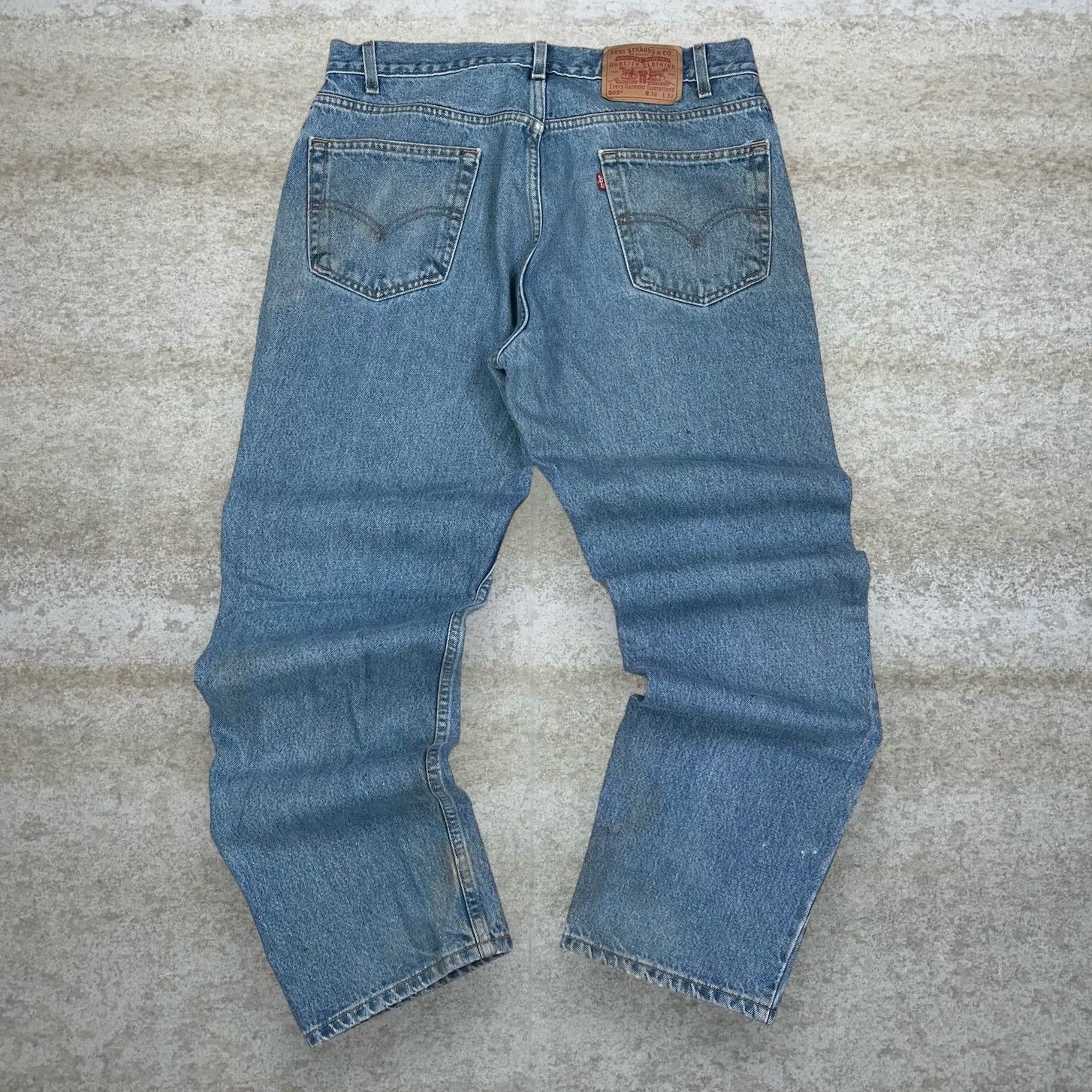 Levi's Vintage 90s Levis Jeans 505 38x32 Straight Fit Light Wash Size US 38 / EU 54 - 1 Thumbnail