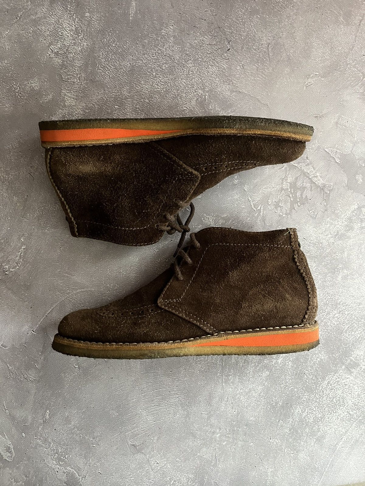 Dsquared2 Dsquared2 Brown Suede Desert Boots – Men’s Chukka Style 42.5 Size US 9.5 / EU 42-43 - 3 Thumbnail