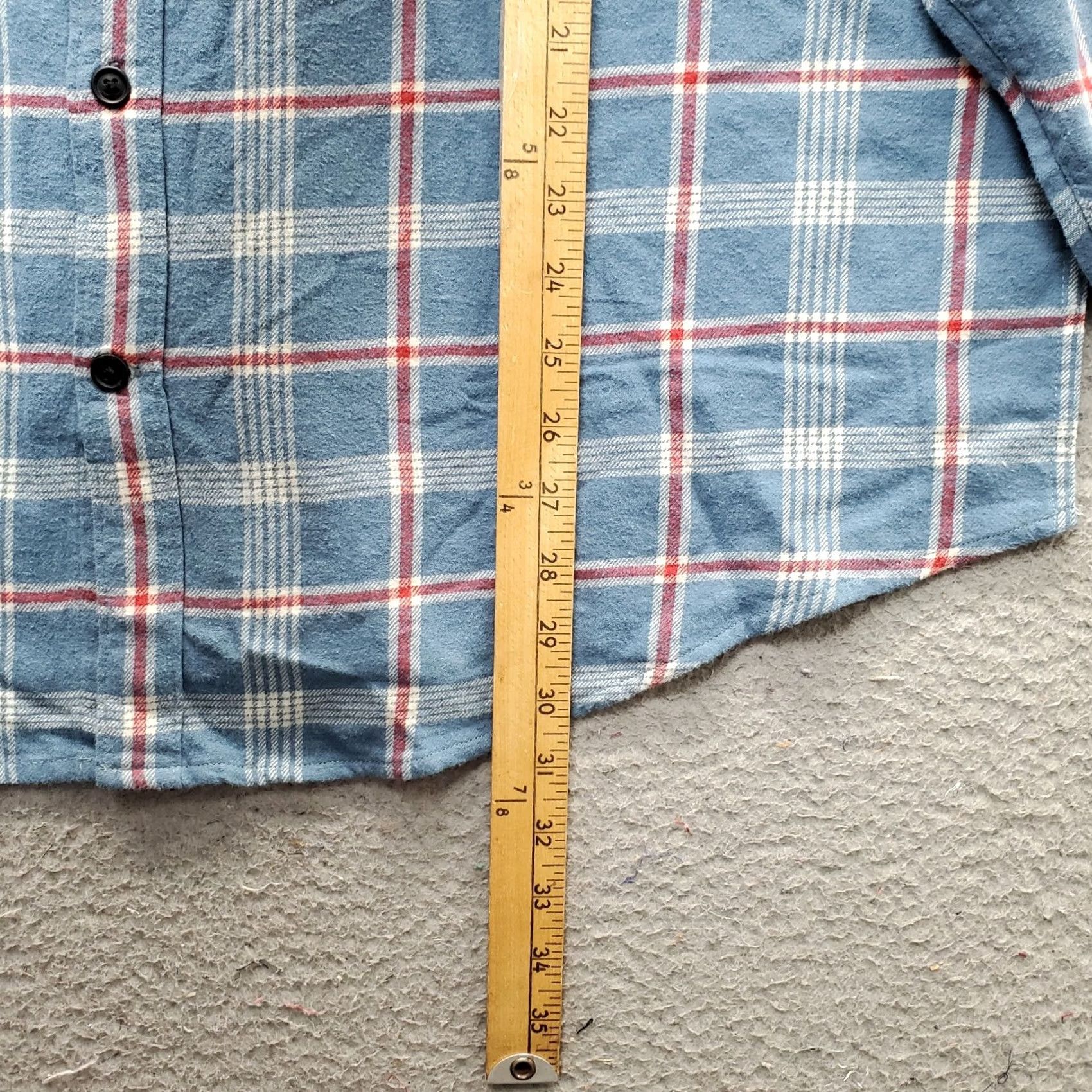 Lucky Brand Lucky Brand Flannel Shirt Mens XXL Multi Plaid Classic Fit Collared Button Up Size US XXL / EU 58 / 5 - 3 Thumbnail