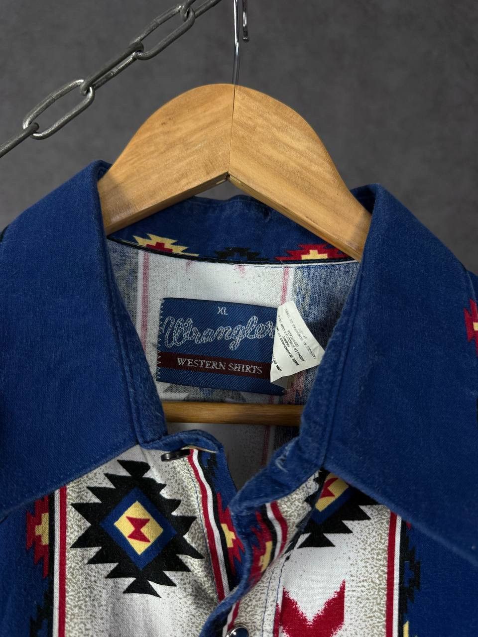Wrangler Wrangler Western art crazy shirt Size US XL / EU 56 / 4 - 3 Thumbnail