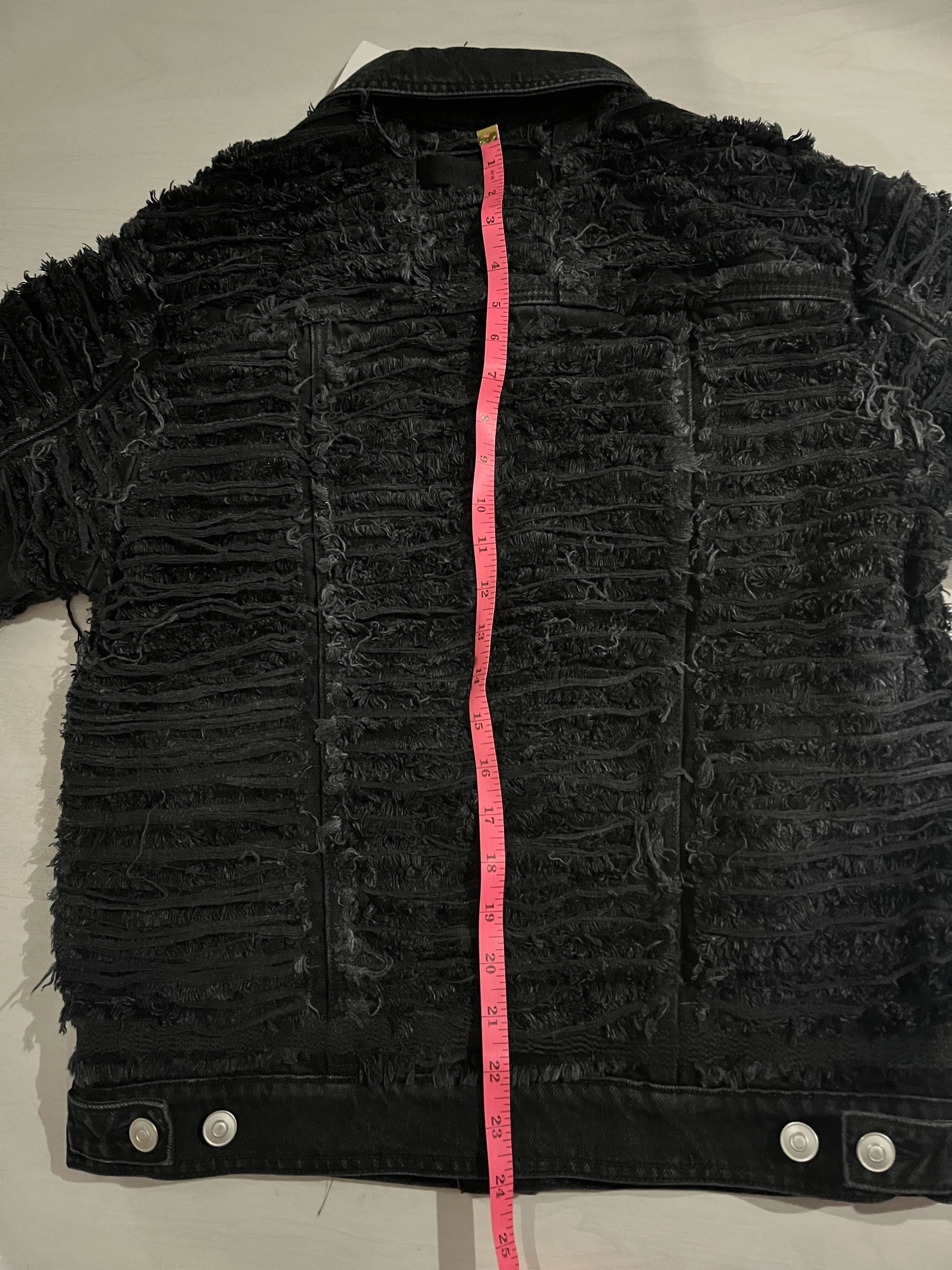 1017 ALYX 9SM Shredded Denim jacket Size US S / EU 44-46 / 1 - 6 Thumbnail