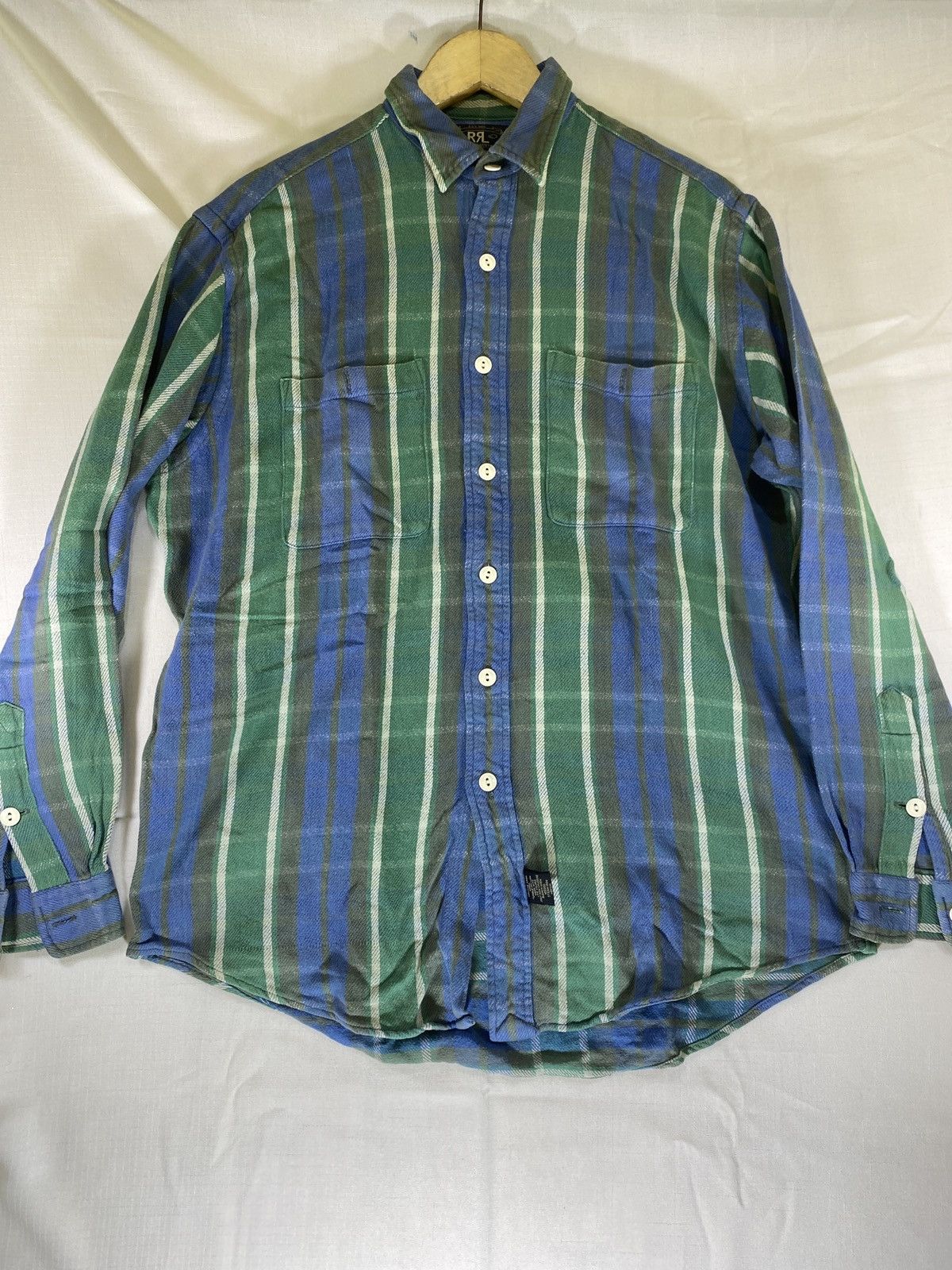 RRL Ralph Lauren flanel checker Size US M / EU 48-50 / 2 - 1 Thumbnail