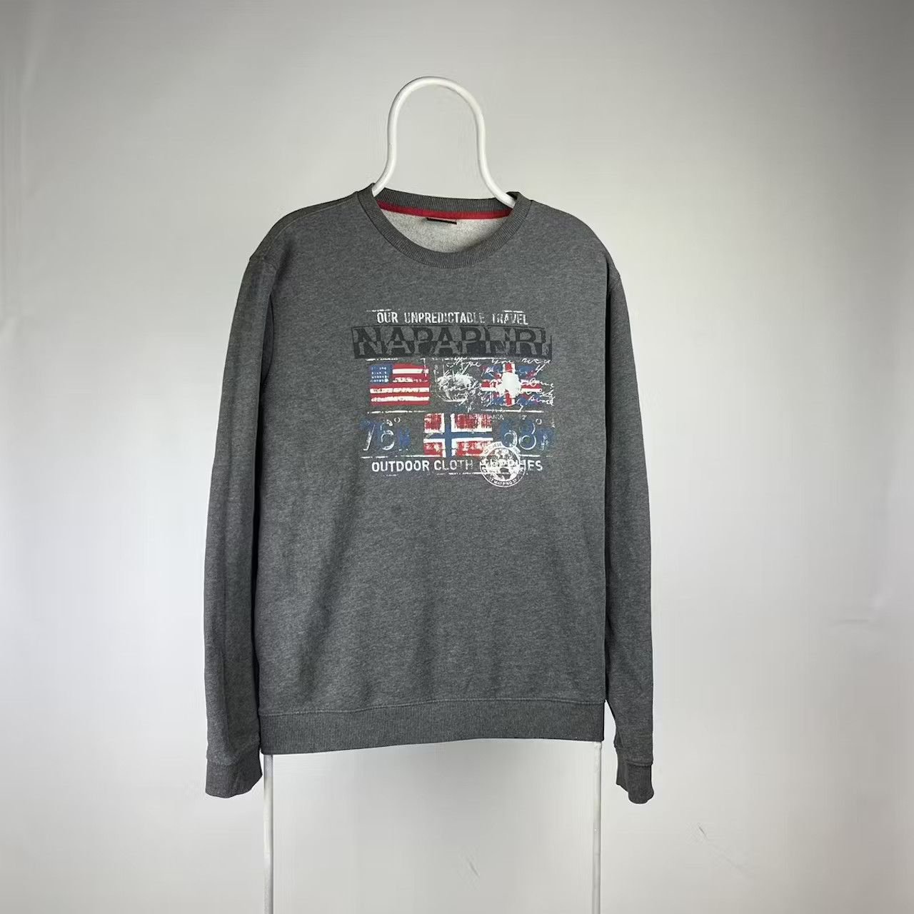Napapijri Napapijiri sweatshirt outdoor cloth size 2XLarge Size US XXL / EU 58 / 5 - 1 Thumbnail