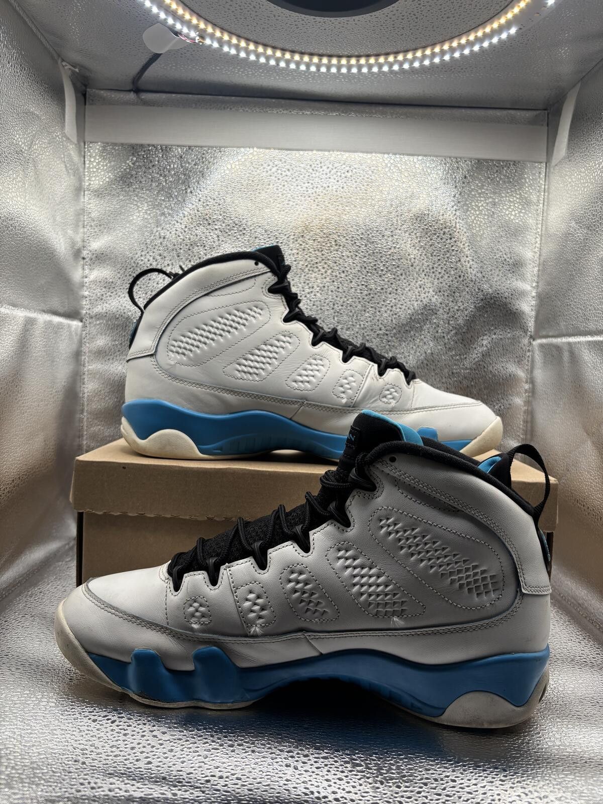 Jordan Brand Air Jordan 9 powder blue 2024 Size US 11 / EU 44 - 5 Thumbnail