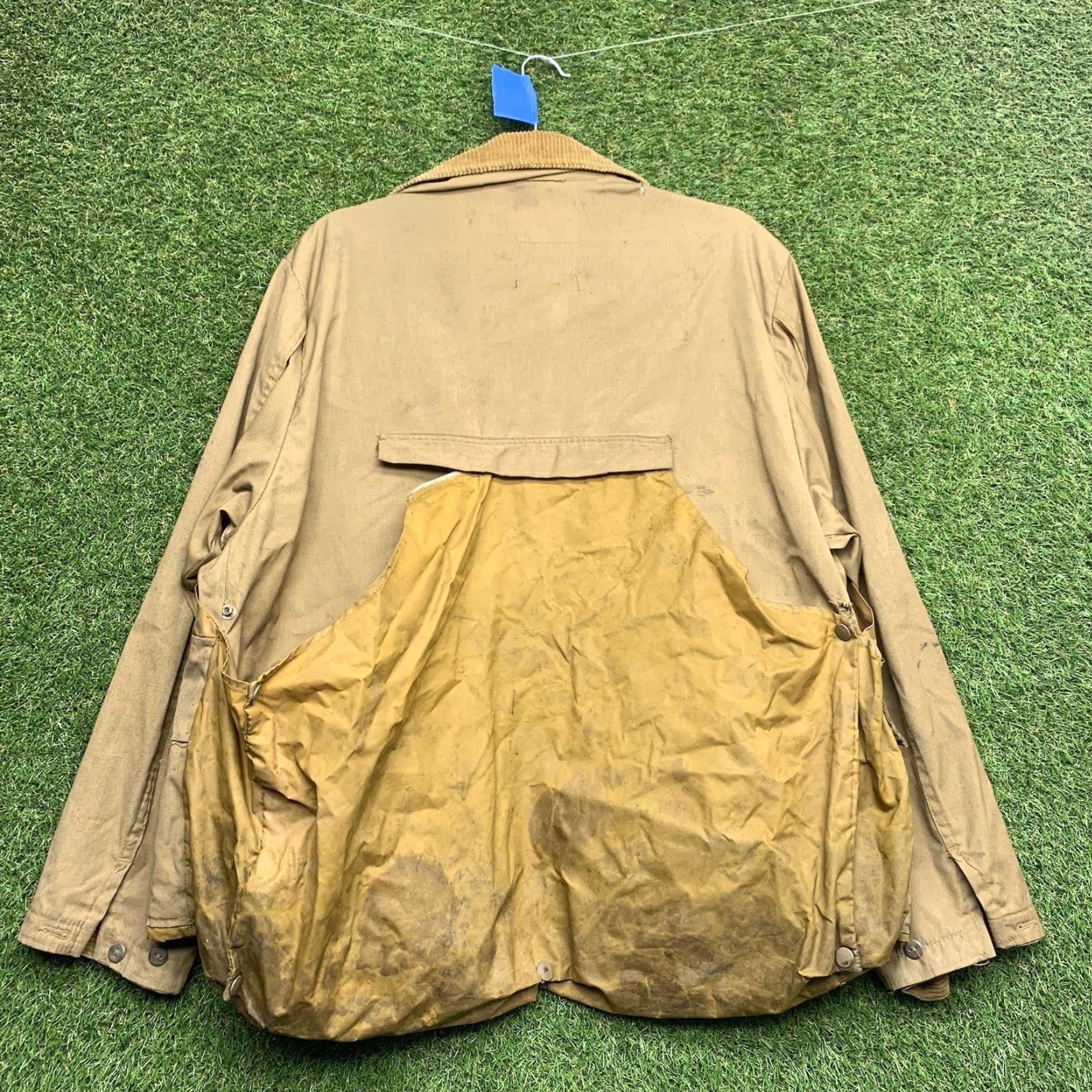 Vintage VINTAGE Chief Pontiac Brand Hunting Jacket Mens L Brown Canvas 90s Duck Field Jacket Mens Boys Girls 1960s Size US L / EU 52-54 / 3 - 2 Thumbnail