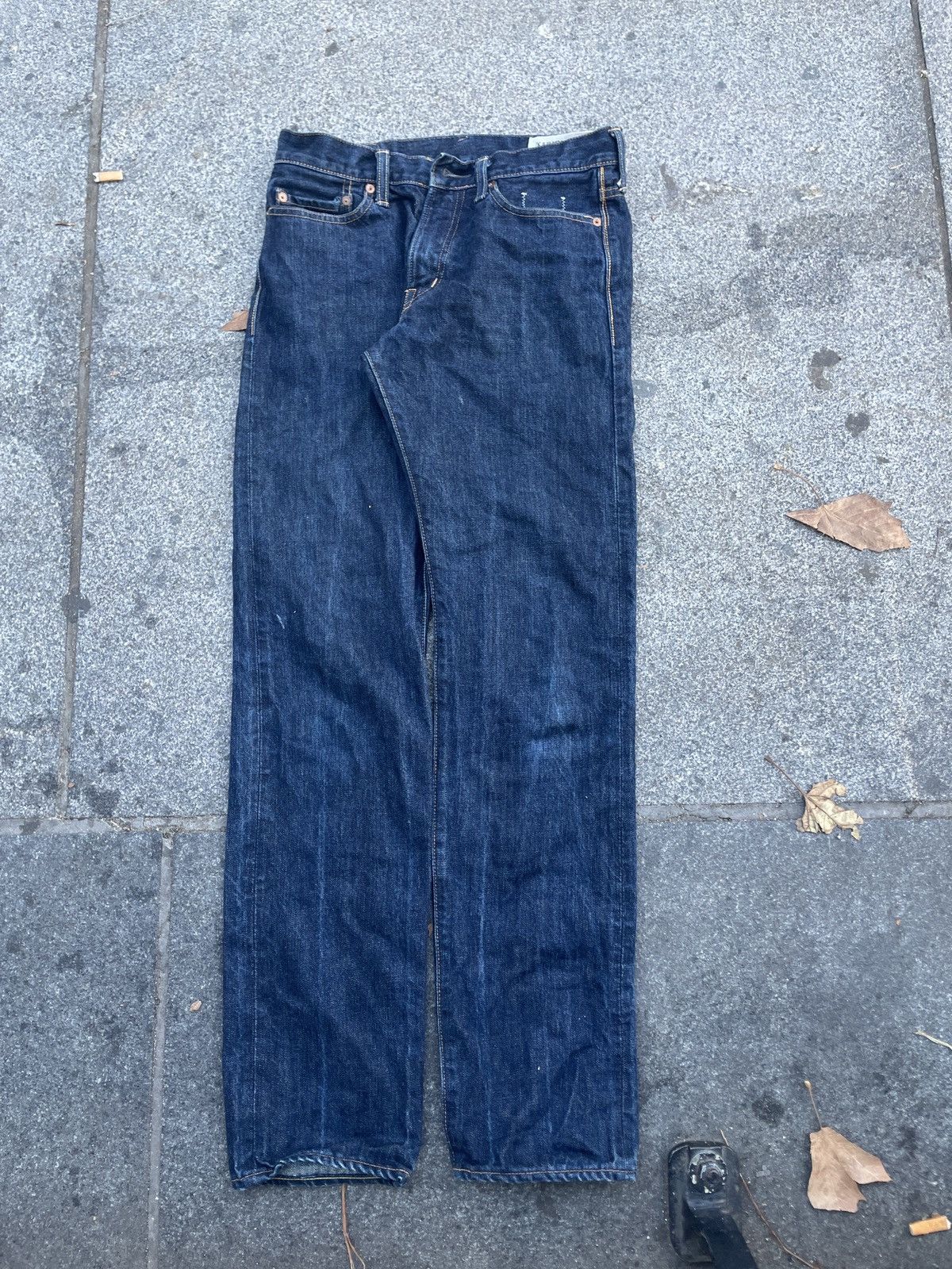 Jeans Kapital Kountry Smile Patchwork - Taille 34 (M) - Denim Bleu Patchwork - Occasion Très Bon état - Japon