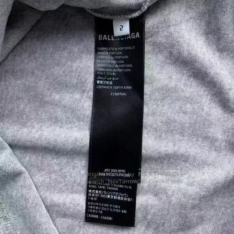 Balenciaga Balenciaga Fake Two-Piece Patchwork Shawl Short Sleeve Size US M / EU 48-50 / 2 - 5 Thumbnail
