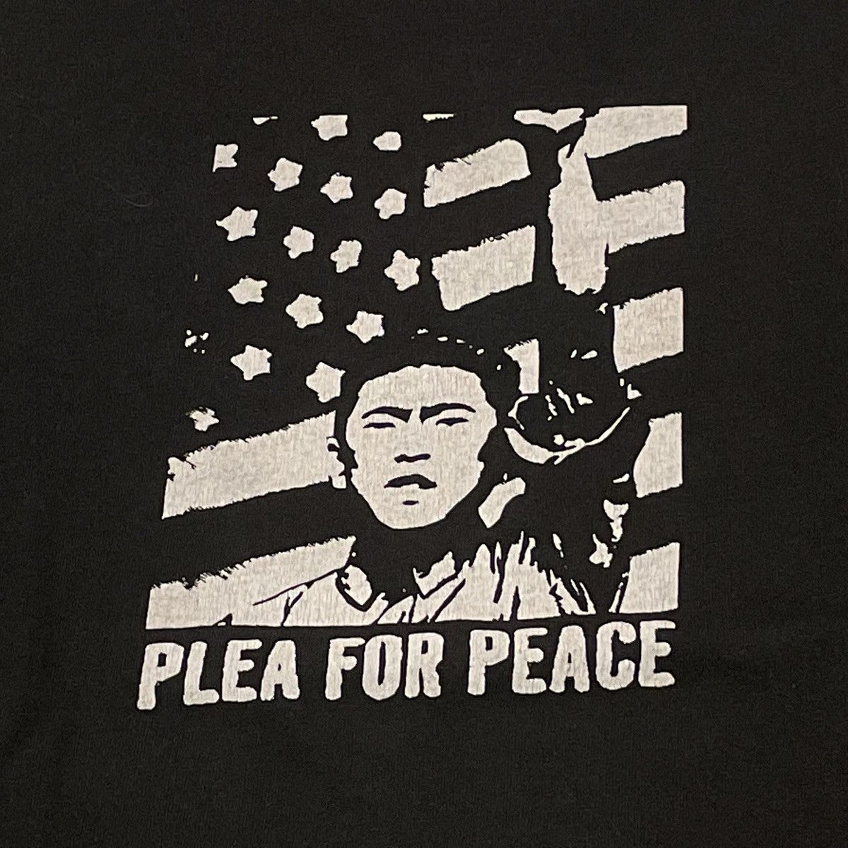 Band Tees Vintage Plea For Peace Band Tour T Shirt Punk Rock Cursive Size US XL / EU 56 / 4 - 2 Thumbnail
