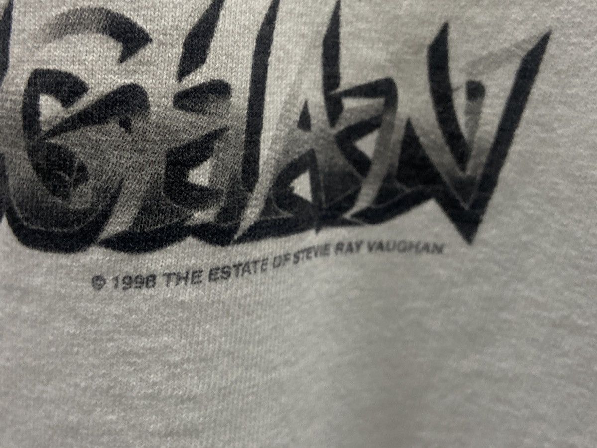 Band Tees Vintage 1998s SRV Stevie Ray Vaughan Tour Rock TShirt Size US XL / EU 56 / 4 - 5 Thumbnail