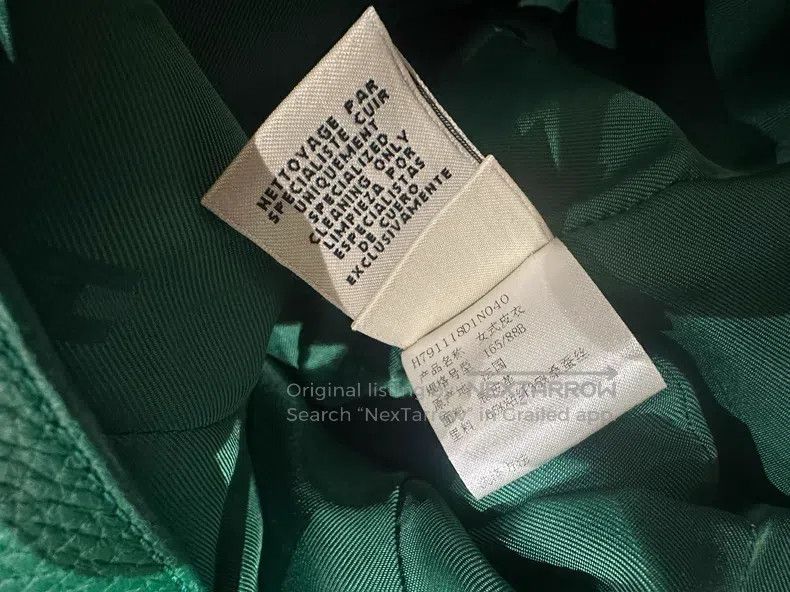 Hermes Hermes Deer Leather Dress Vest Jacket, Green Size S / US 4 / IT 40 - 9 Thumbnail