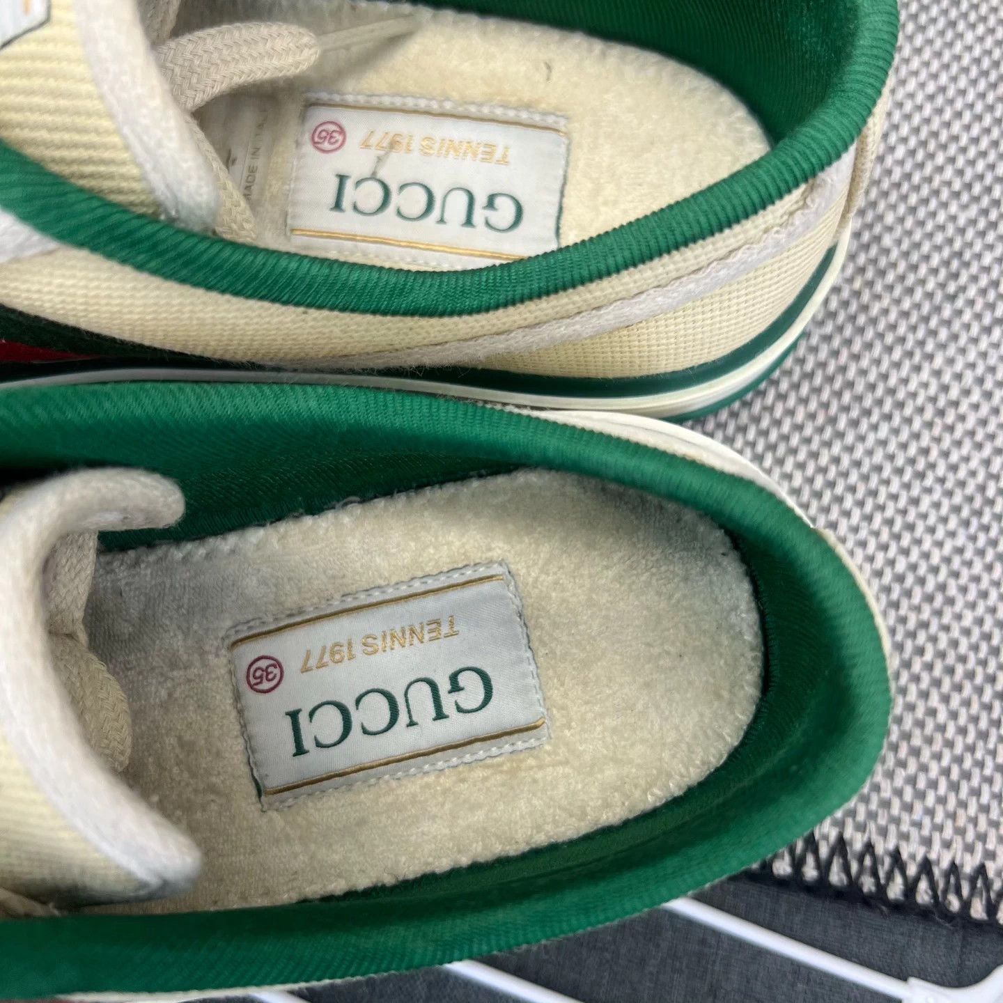 Gucci Gucci 1977 "Butter Yellow" Sneaker - Size 35 Size US 4 / IT 34 - 6 Thumbnail