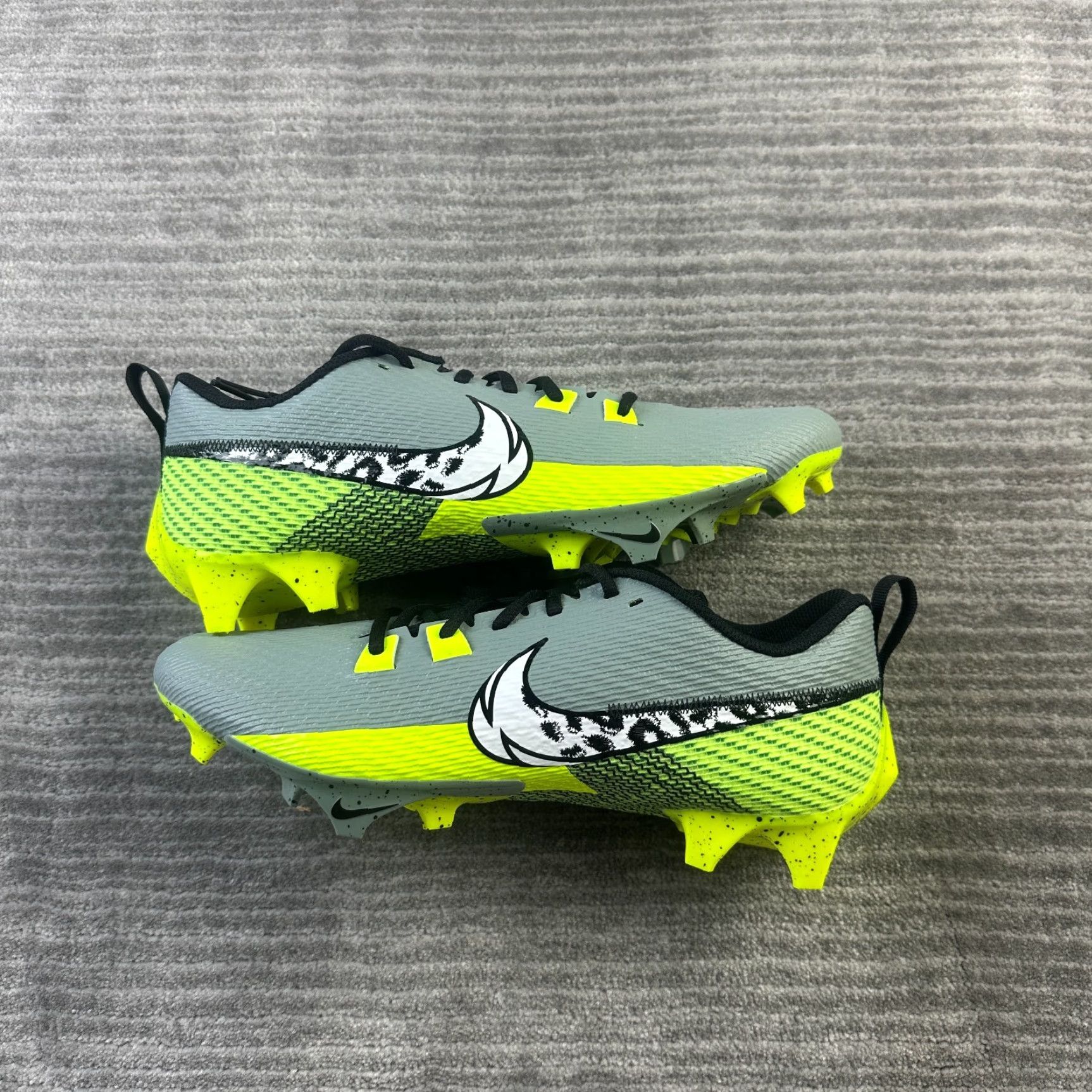 Nike Nike Vapor Edge Speed 360 2 Volt Grey Football Cleats Men's 10 FB8446-303 Size US 10 / EU 43 - 2 Thumbnail