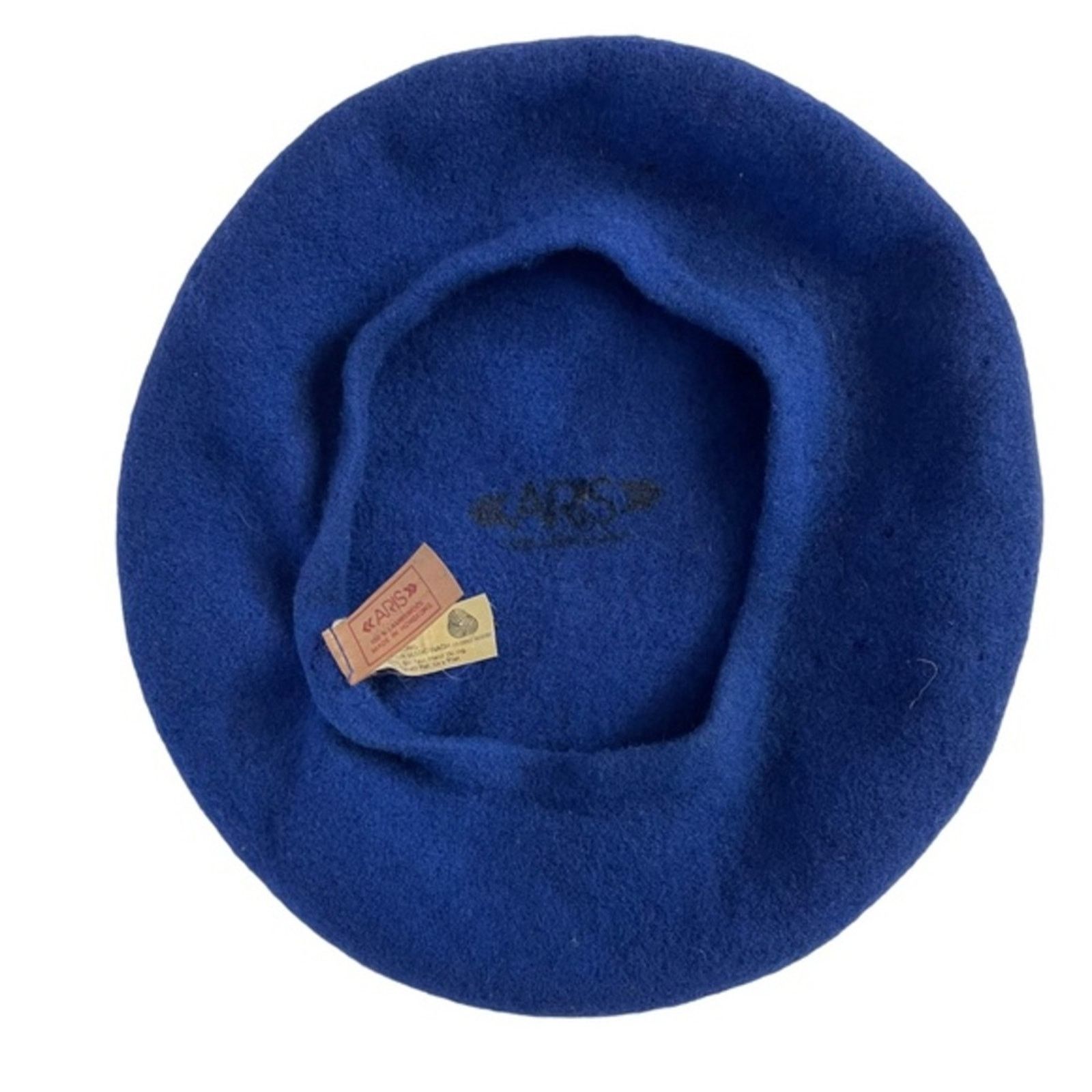 Vintage Vintage Aris Blue Lambswool Beret Size ONE SIZE - 5 Thumbnail