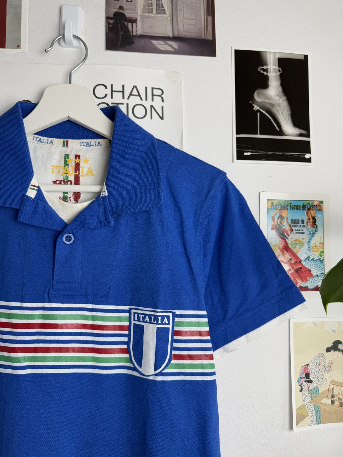 Other Vintage y2k Italy blockcore style polo t-shirt S avantgarde Size US S / EU 44-46 / 1 - 4 Thumbnail