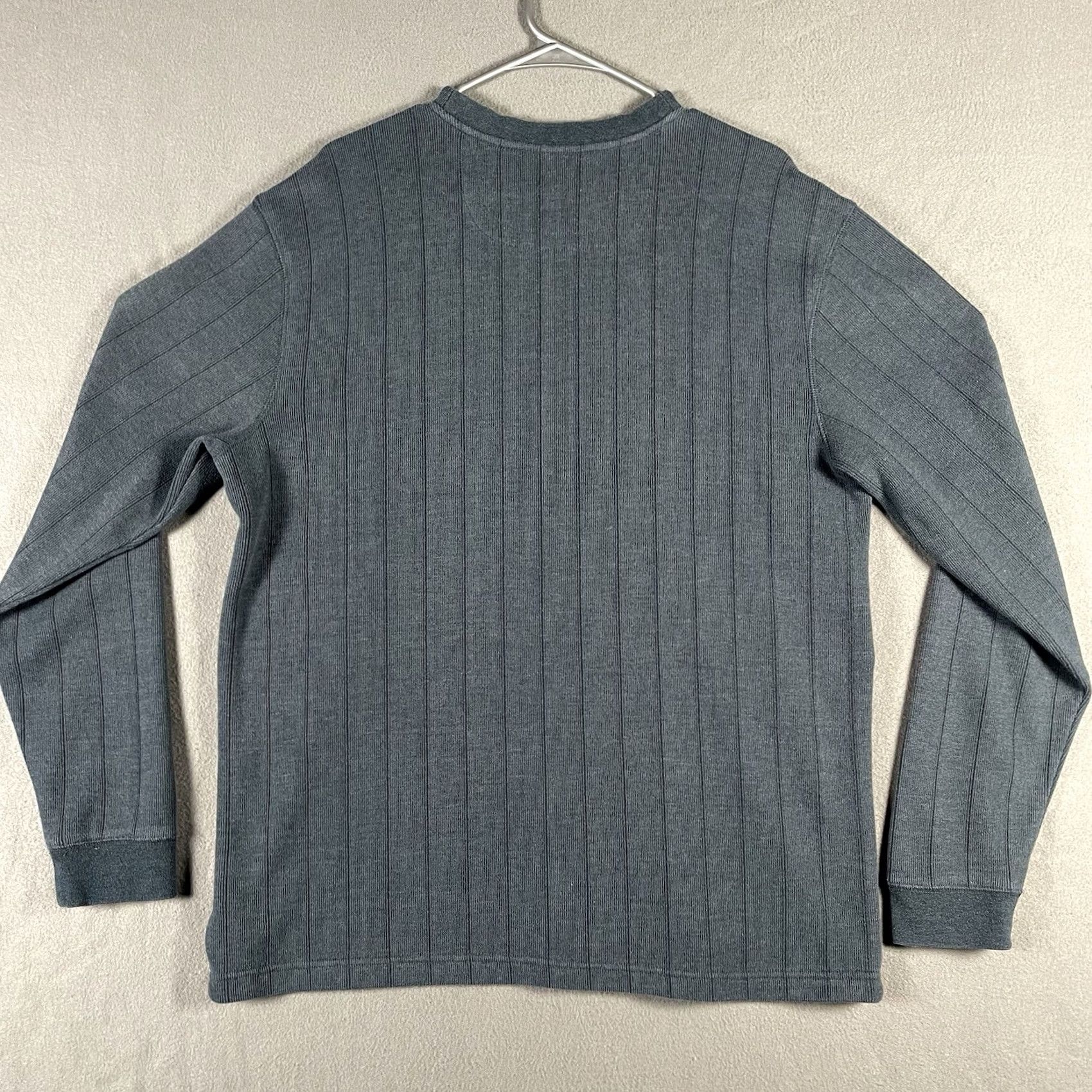 Logo 7 Columbia Pullover Sweatshirt Men L Gray Logo Knitted V-Neck Long Sleeve Vintage? No, 2010-2019, Cotton, Regular Fit, Mountain Outdoor Casual Clothing Size US L / EU 52-54 / 3 - 3 Thumbnail