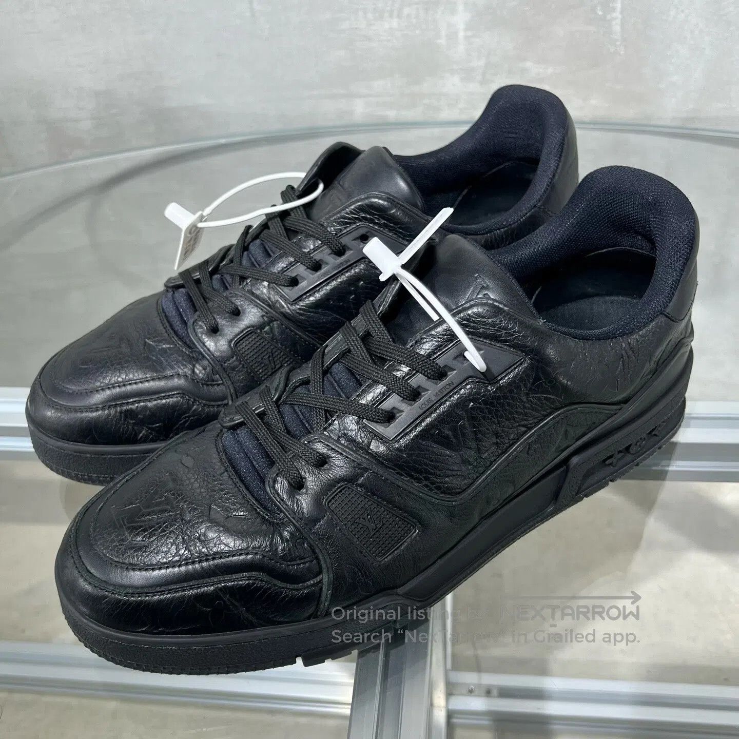Louis Vuitton Louis Vuitton Trainer Black Knight shoes Size US 9 / EU 42 - 1 Thumbnail
