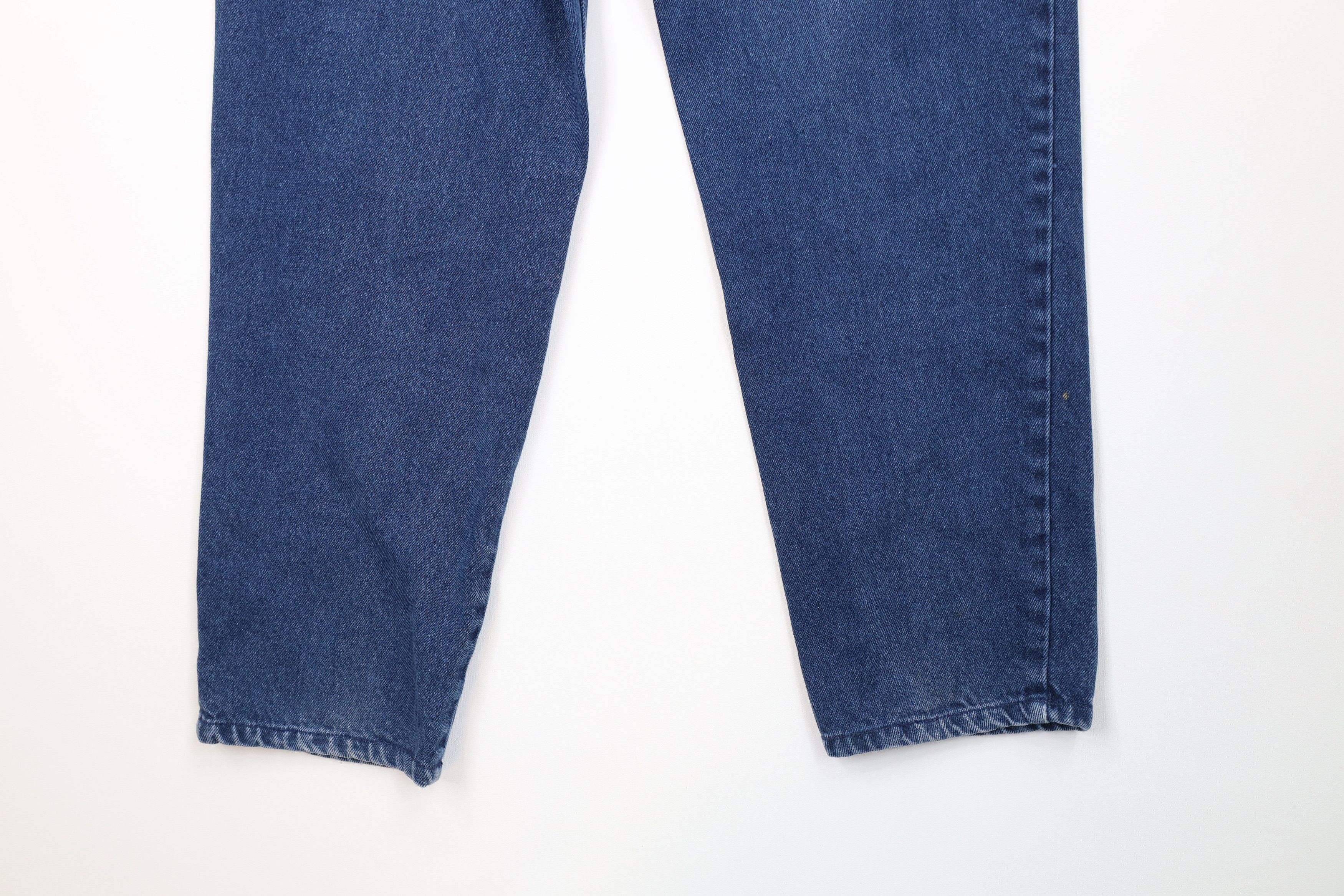Vintage Vintage 90s Streetwear Hand Painted Cherry Tapered Leg Jeans Size 28" / US 6 / IT 42 - 13 Thumbnail