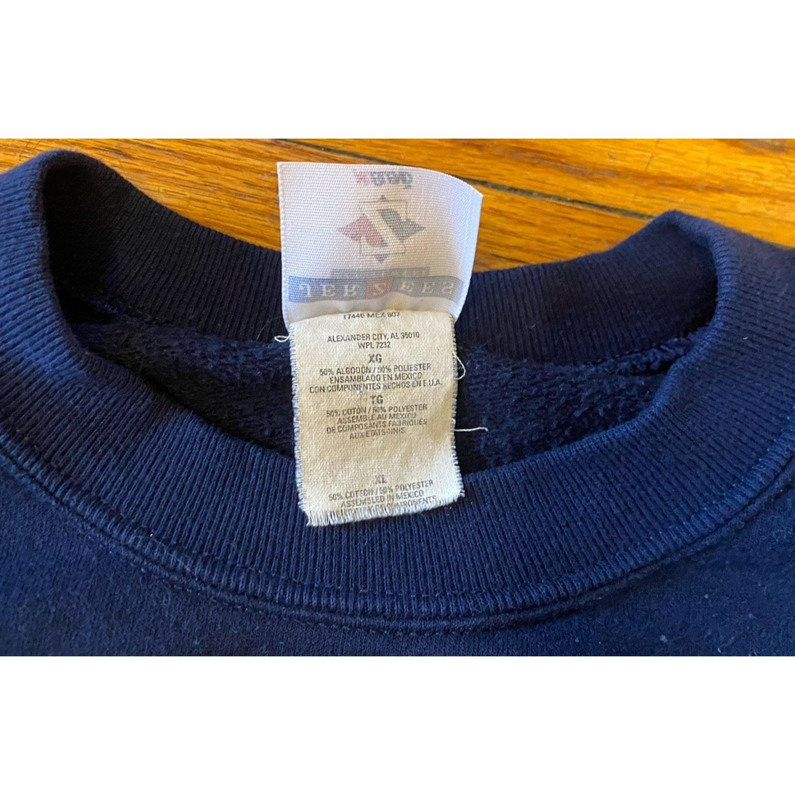 Jerzees Vintage Jerzees Sweatshirt Snowman Women’s Men’s XL Navy Size XL / US 12-14 / IT 48-50 - 5 Thumbnail