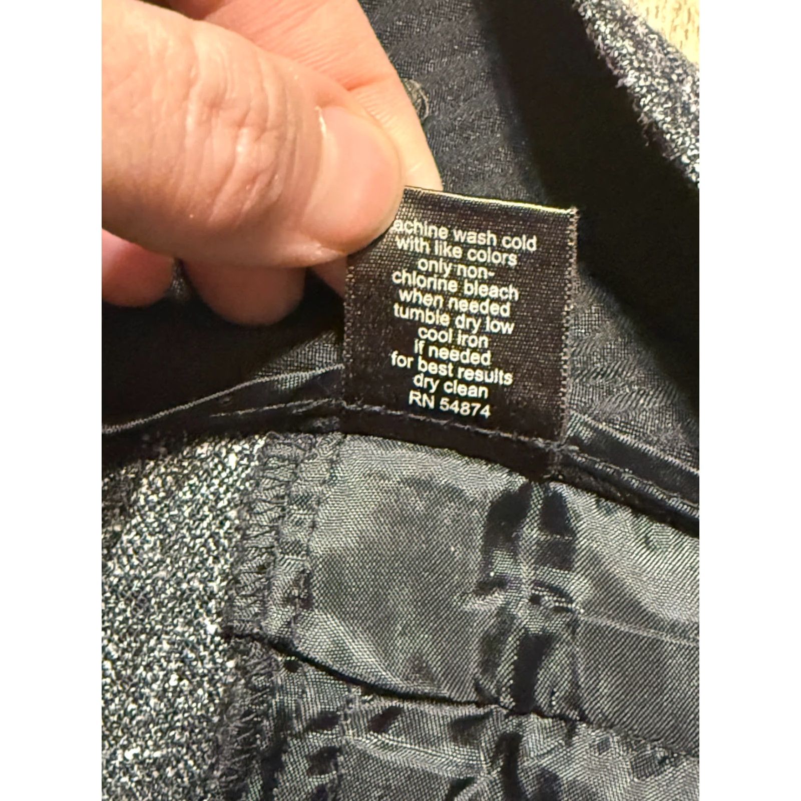 Vintage VINTAGE? The Limited Collection Pants Women's 0 Gray Flared Cassidy Fit Dress Pants Size 25" / US 0 / IT 36 - 7 Thumbnail