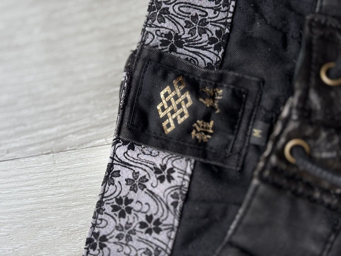 Japanese Brand Lace up flare cargo pants Size US 33 - 4 Thumbnail