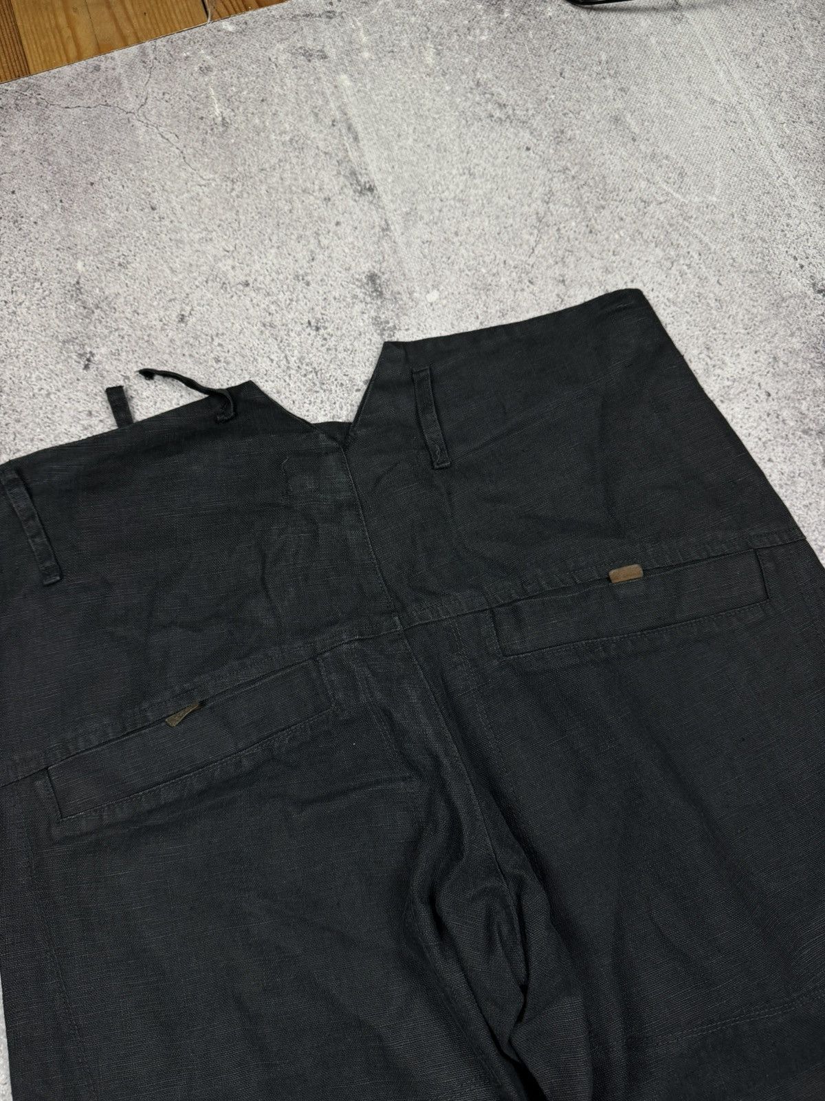 SYNGMAN CUCALA Avant Garde SYNGMAN CUCALA Linen Pants Rick Owens Style Rare Size US 30 / EU 46 - 9 Thumbnail