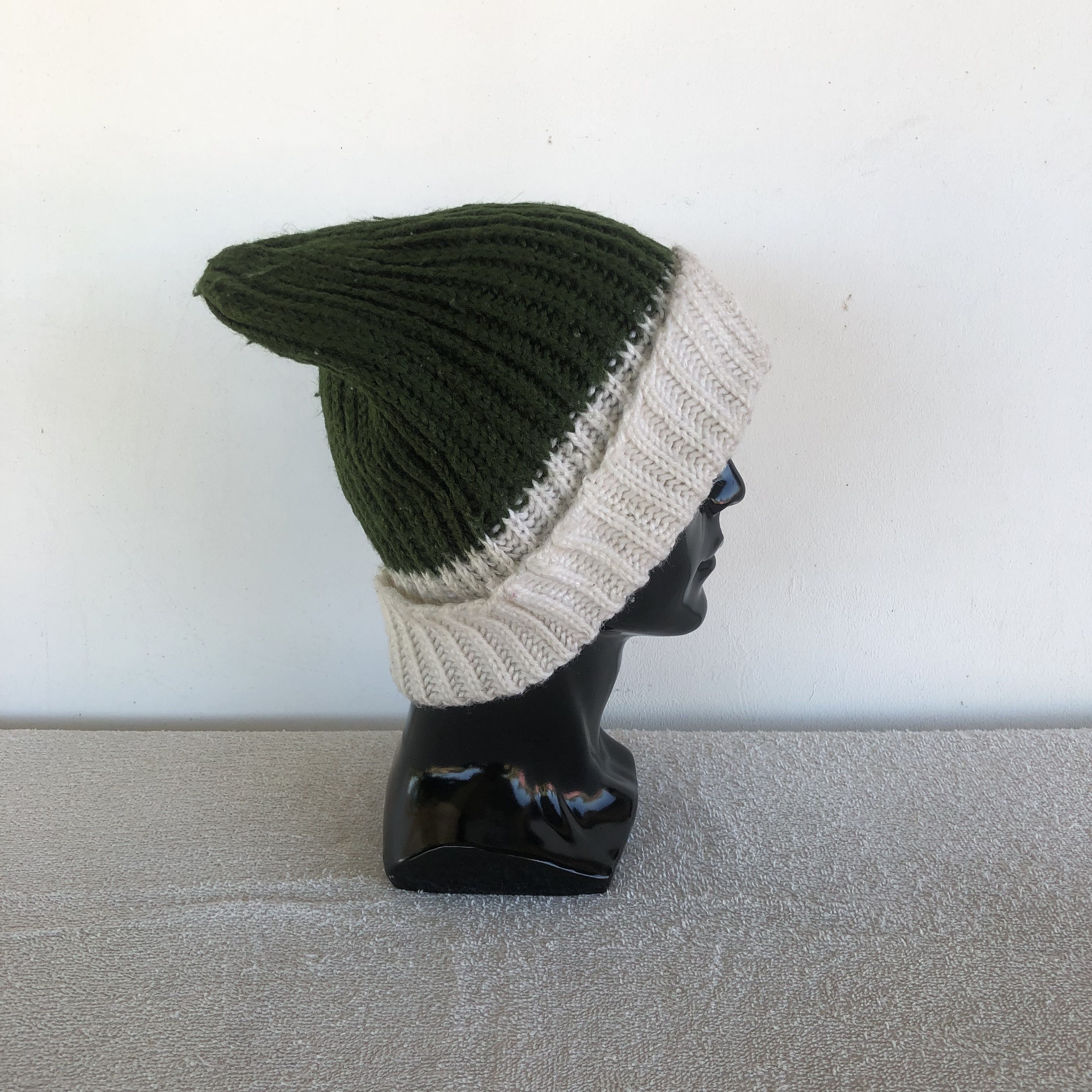 Japanese Brand Vintage 90s Unknown Knitted Beanie Snow Caps Hats Size ONE SIZE - 3 Thumbnail